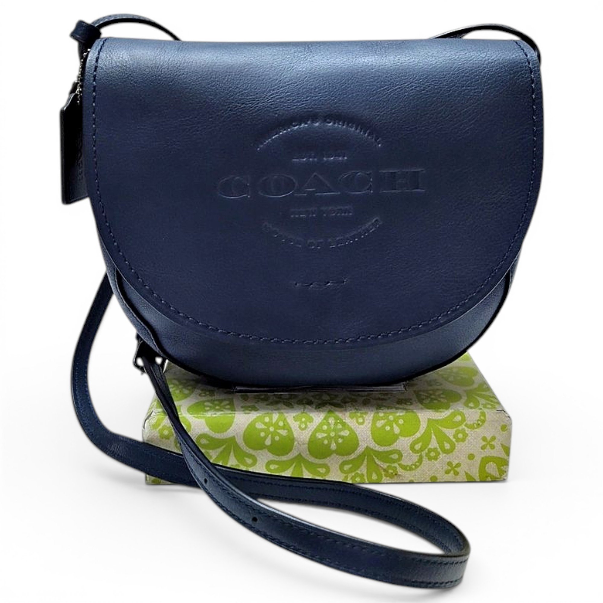 Leather crossbody bag