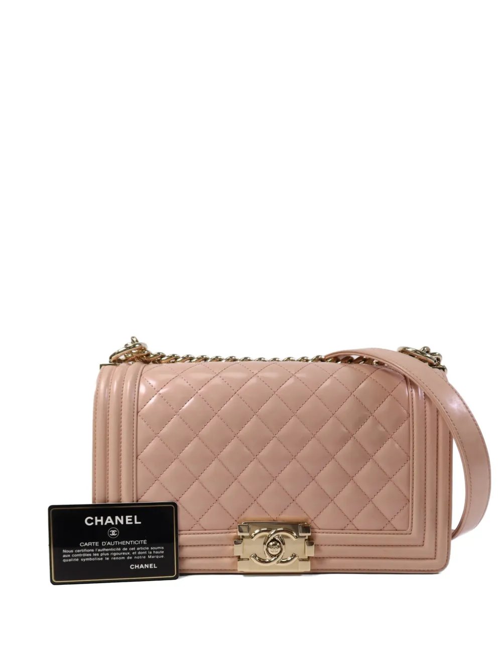 Boy 25 quilted shoulder bag