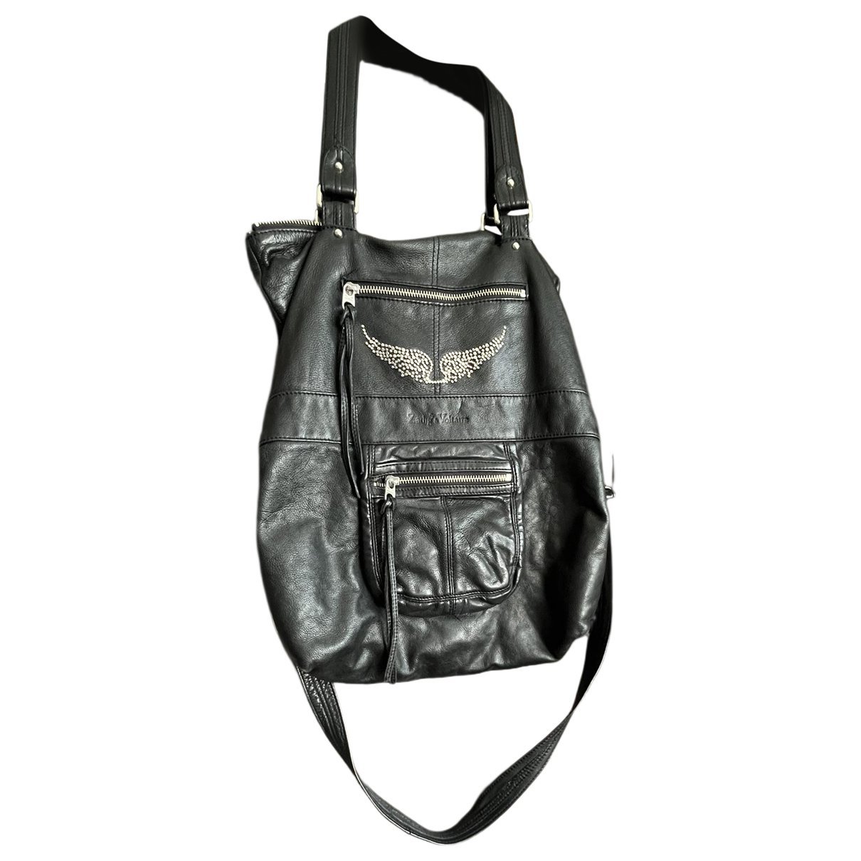 Leather crossbody bag