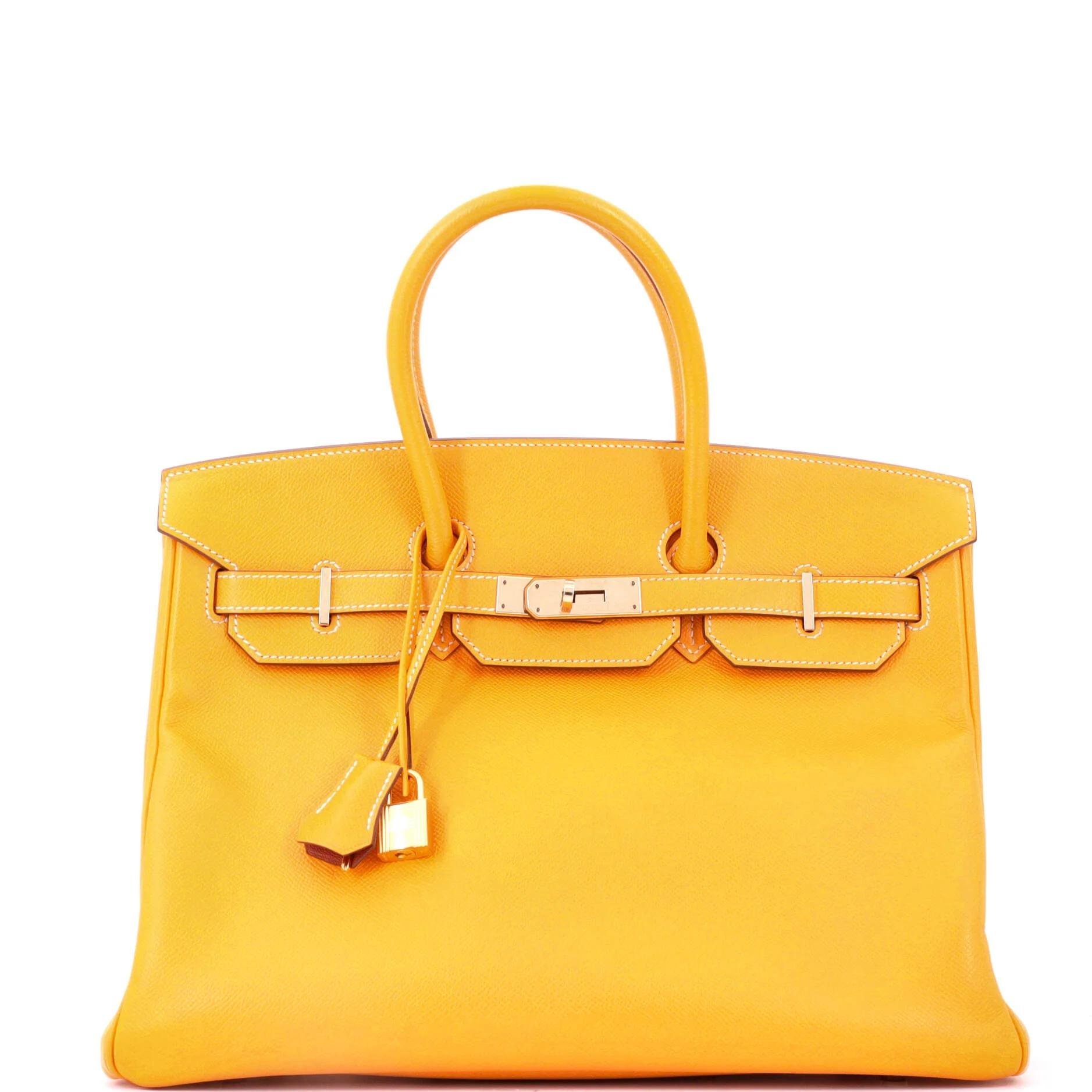 Leather tote