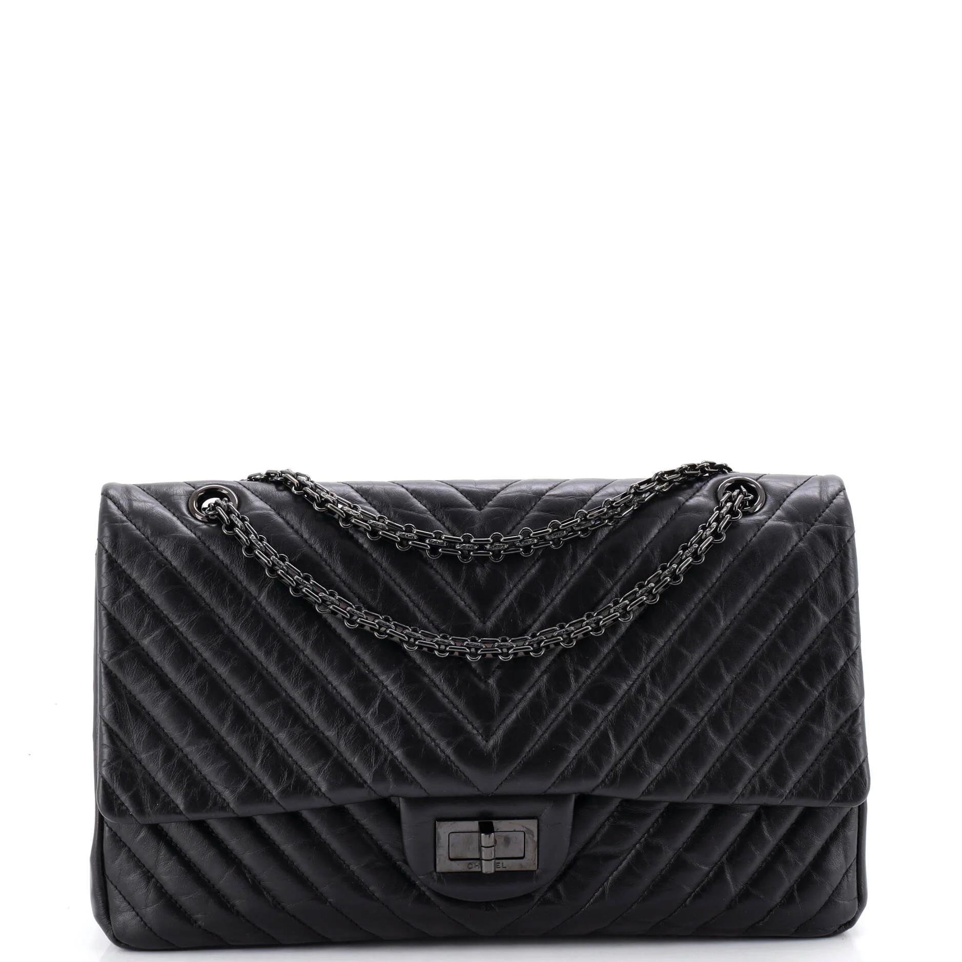 2.55 leather handbag
