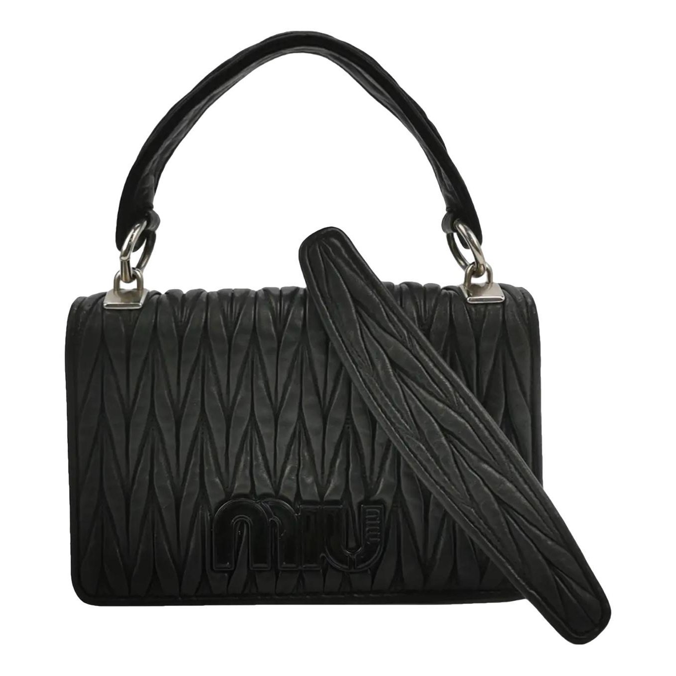 Leather crossbody bag