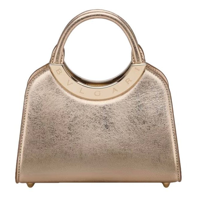 Bulgari leather handbag