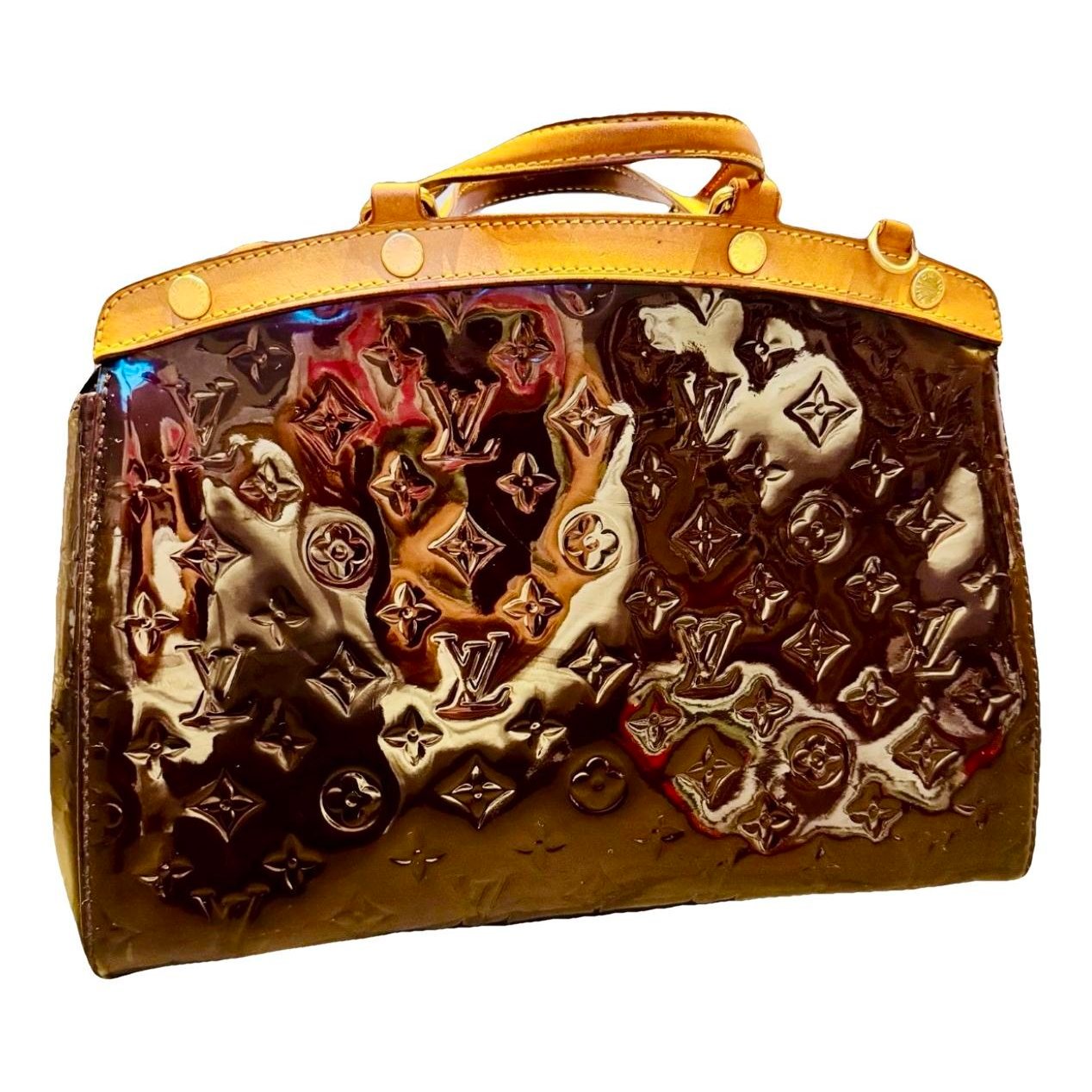 Bréa leather handbag