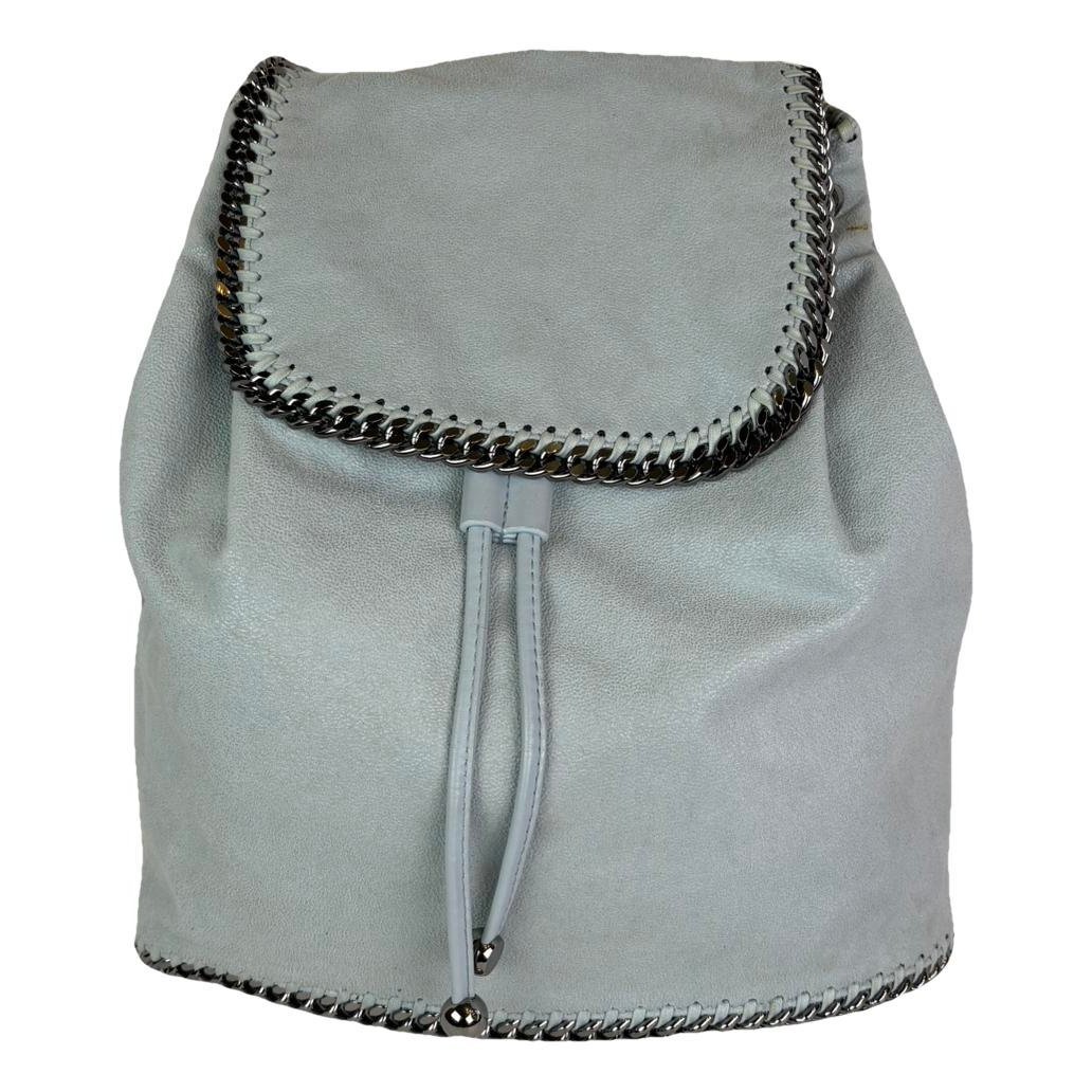 Vegan leather backpack