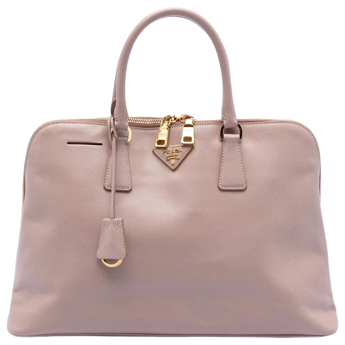 Promenade leather satchel