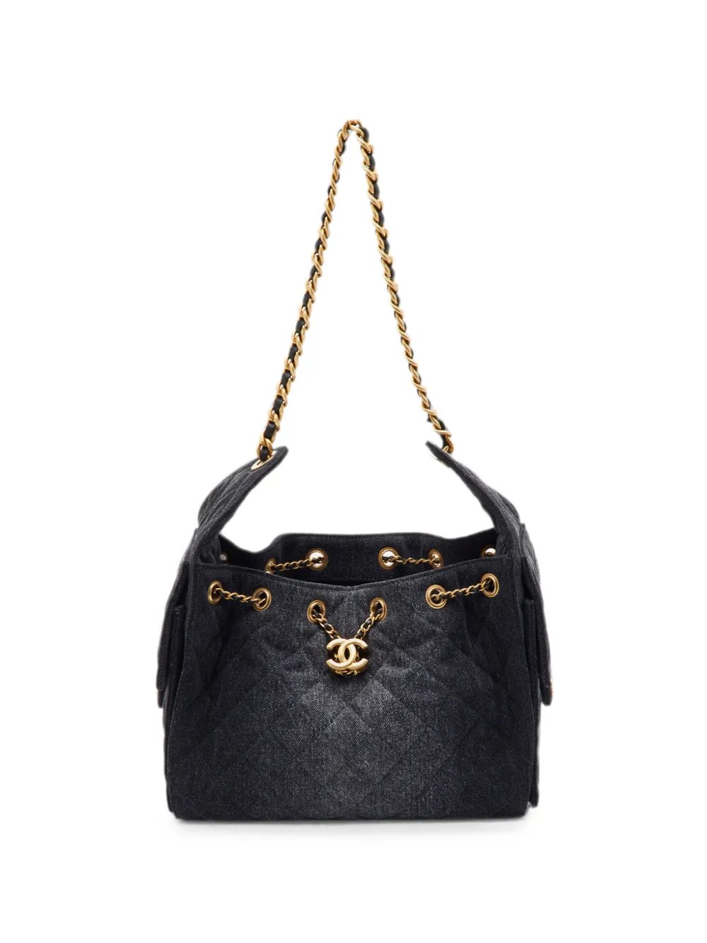 Chanel 25 quilted drawstring shoulder bag