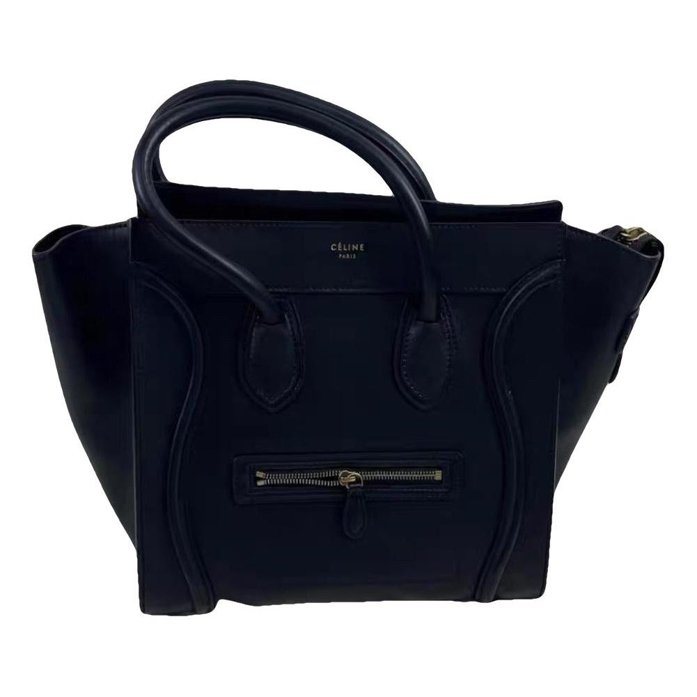 Luggage leather handbag