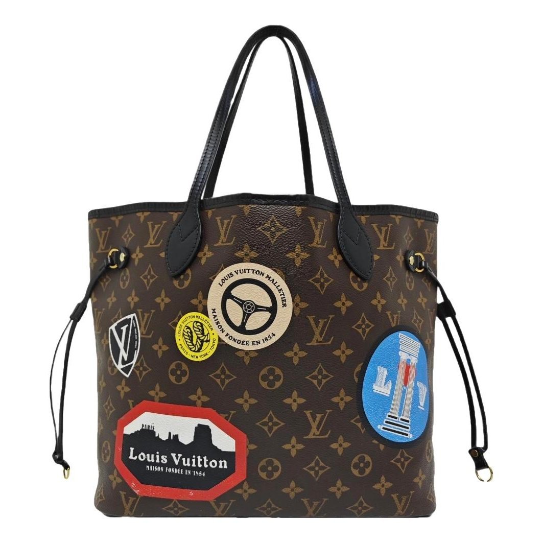 Neverfull leather tote