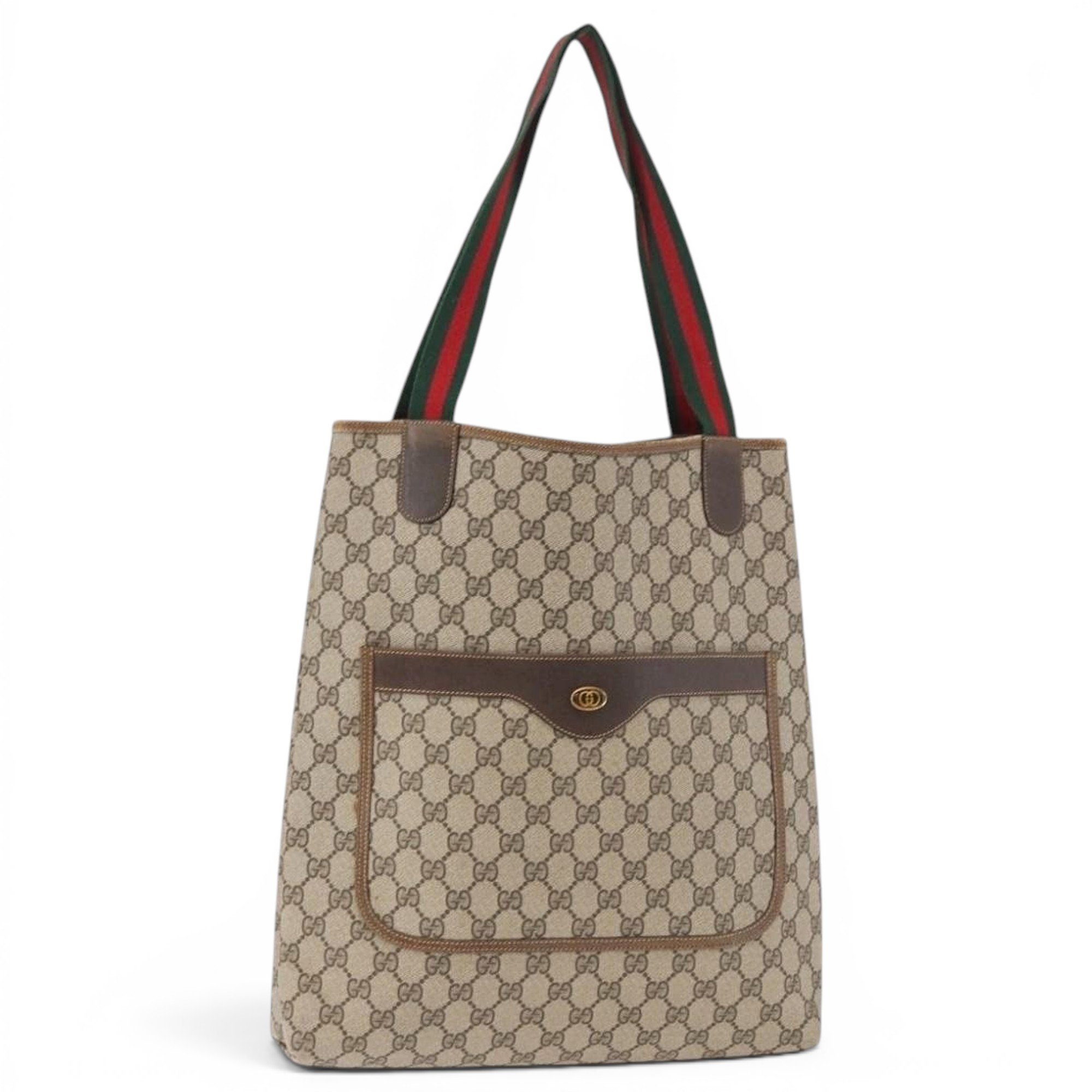 Leather tote