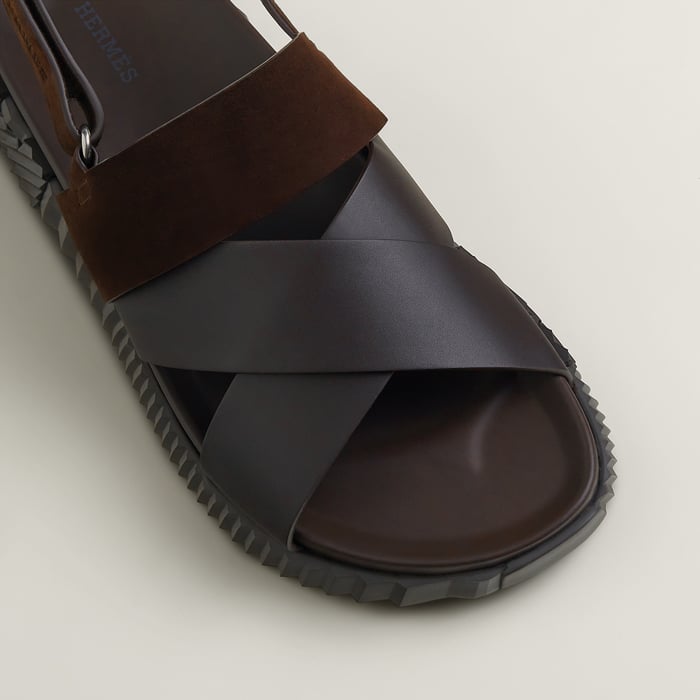 Marron Ébène Electric Sandal
