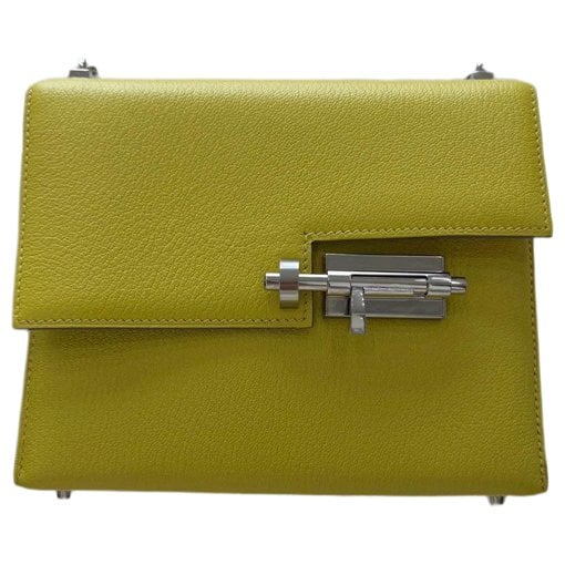Verrou leather handbag