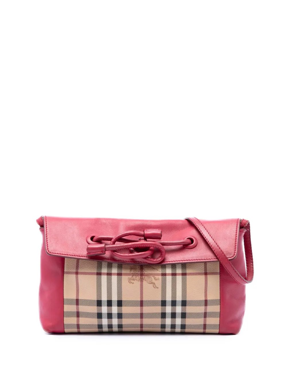 2000-2017 Haymarket Check Coated Canvas Leah crossbody bag