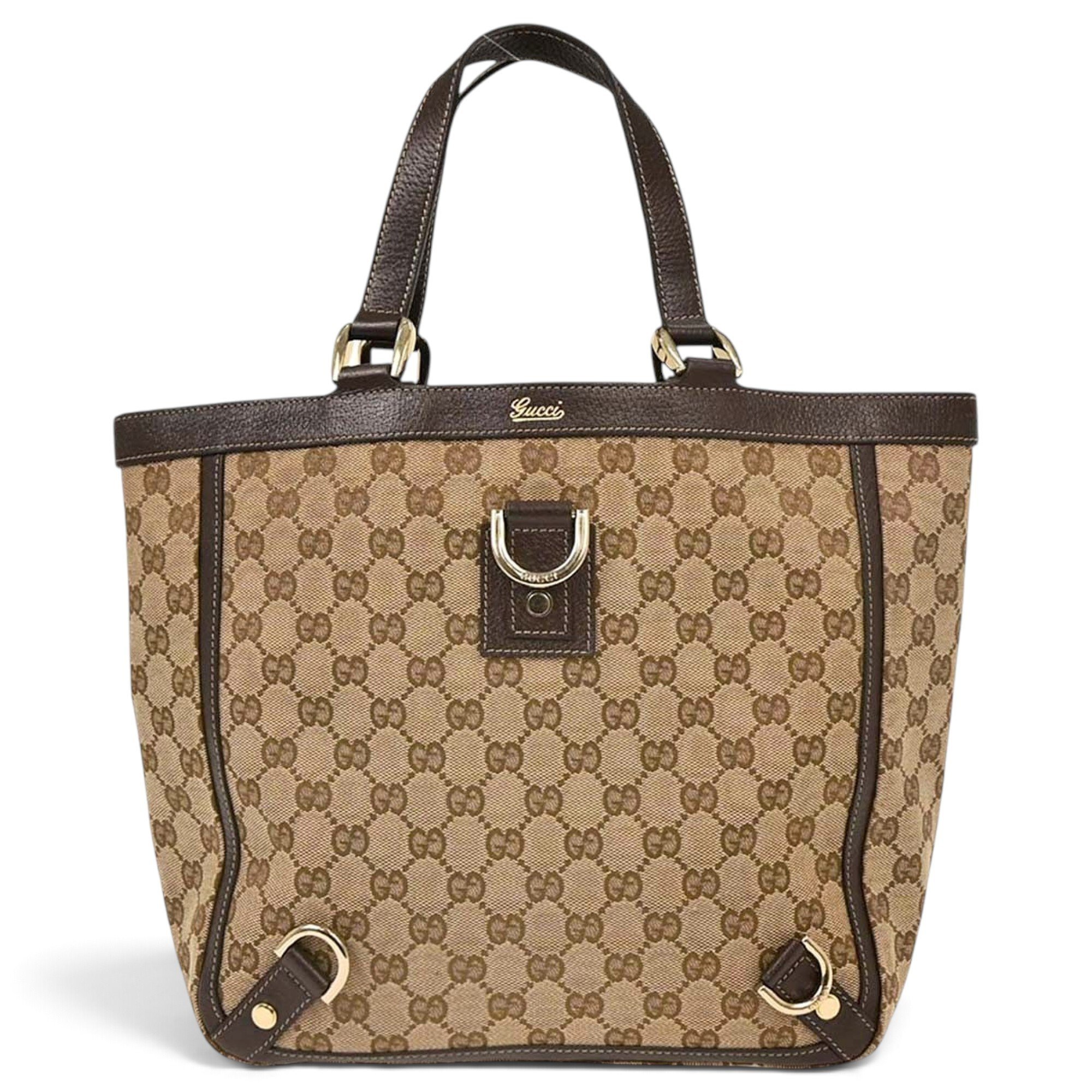 Leather tote