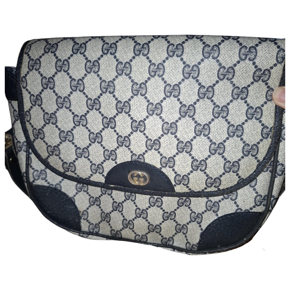 Patent leather crossbody bag