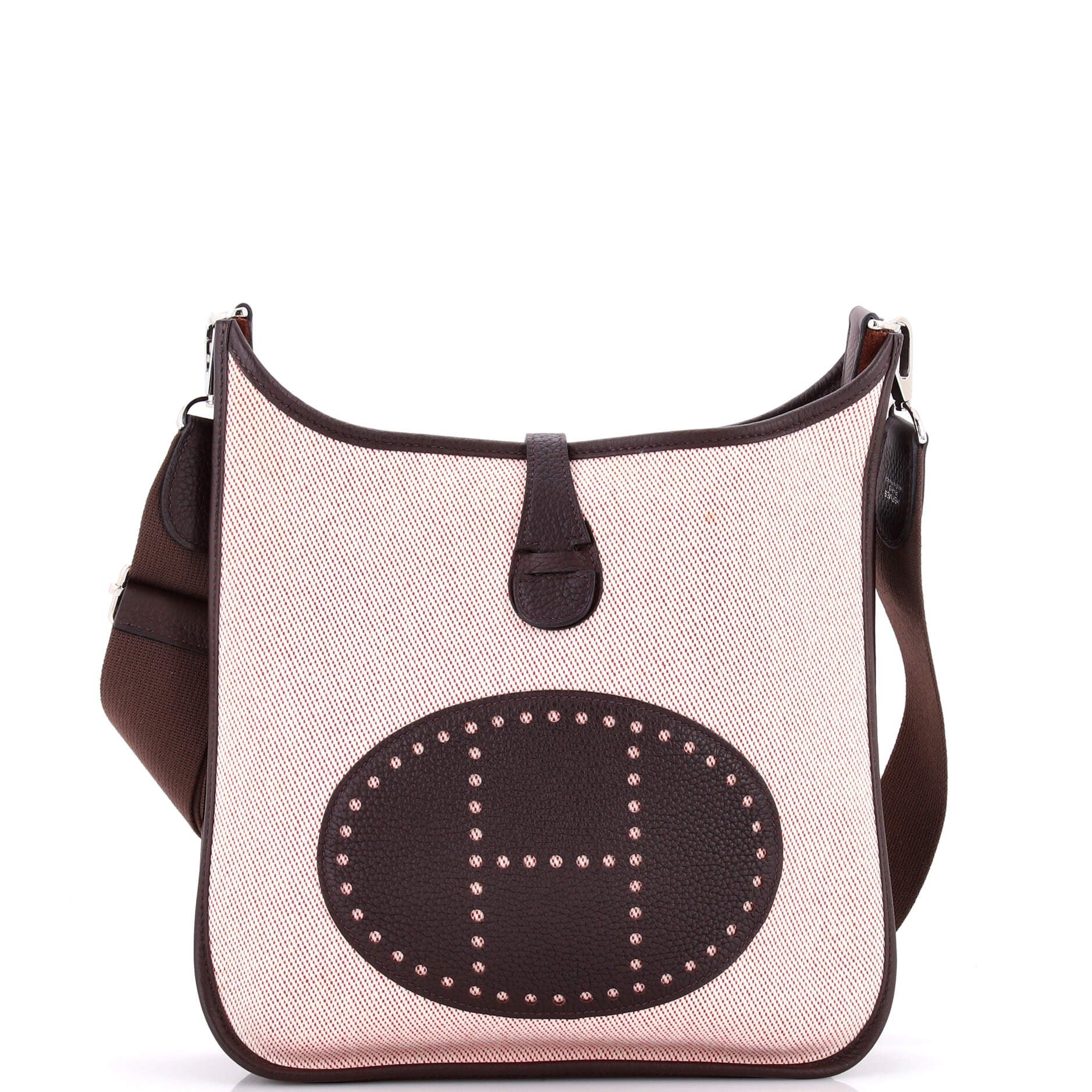 Evelyne Bag Gen III Toile and Leather PM