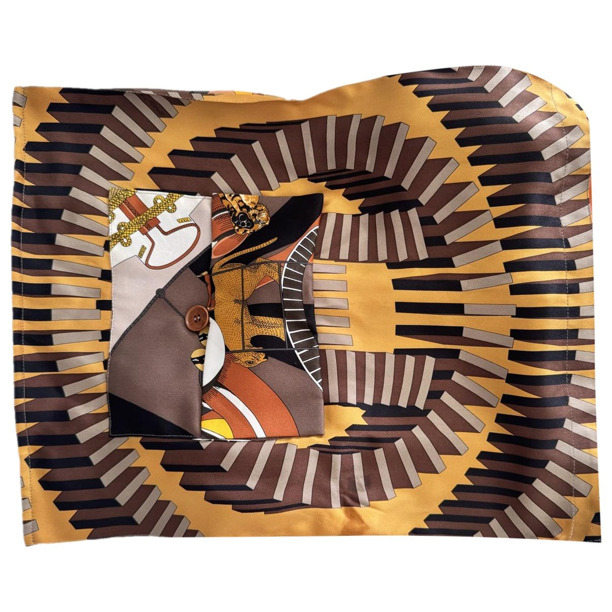 Silk handbag