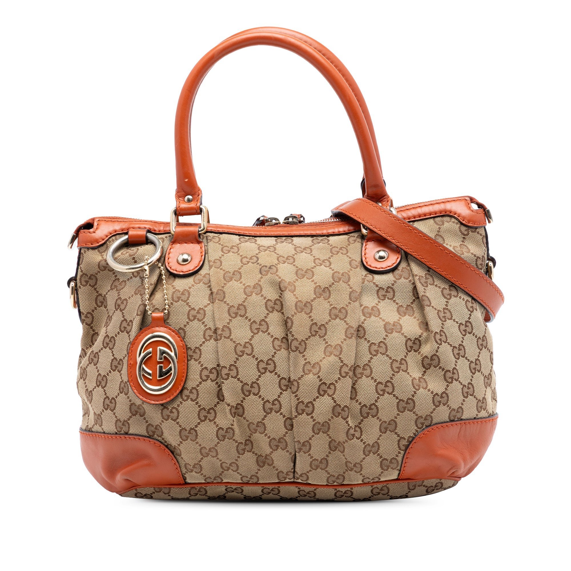Leather satchel