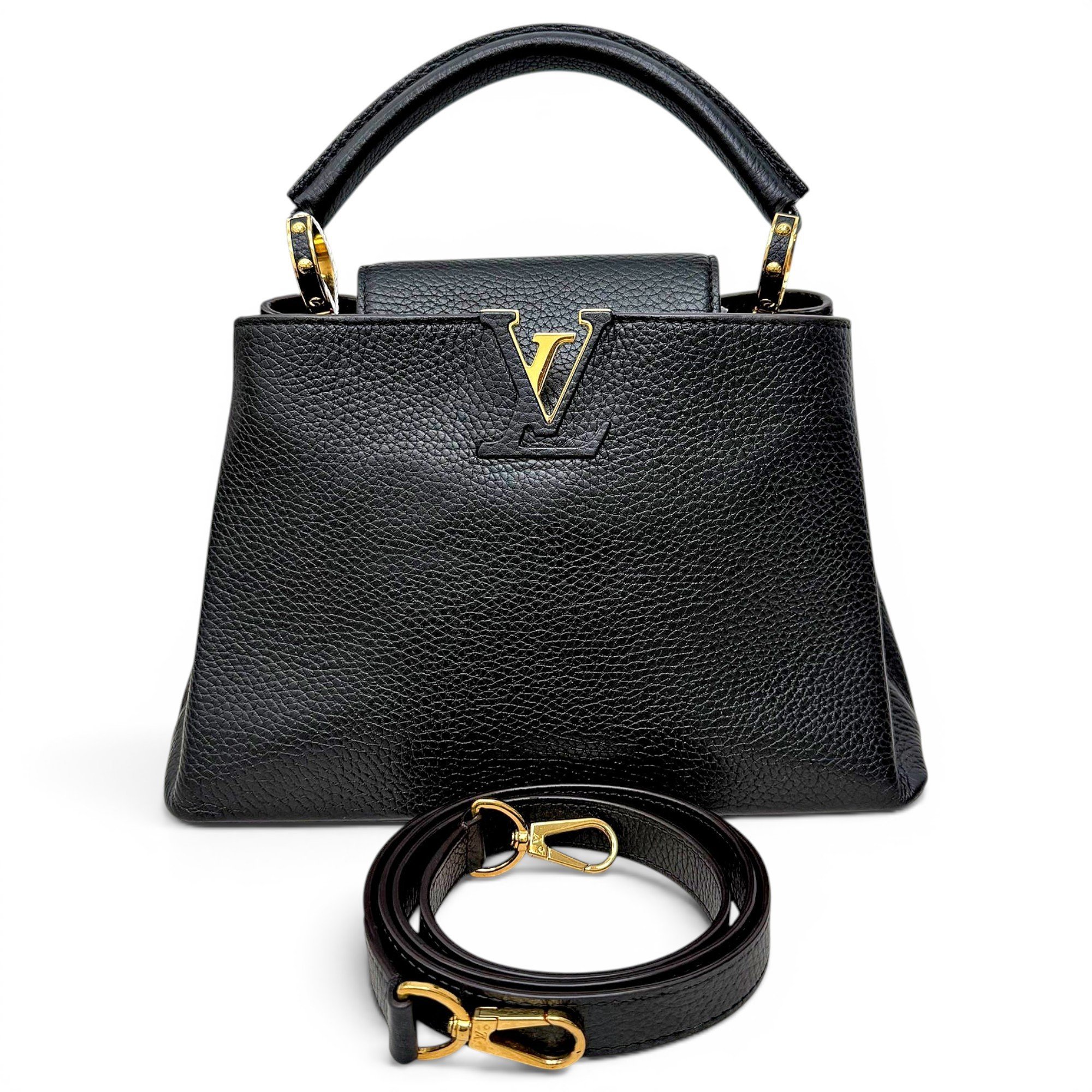 Capucines leather handbag