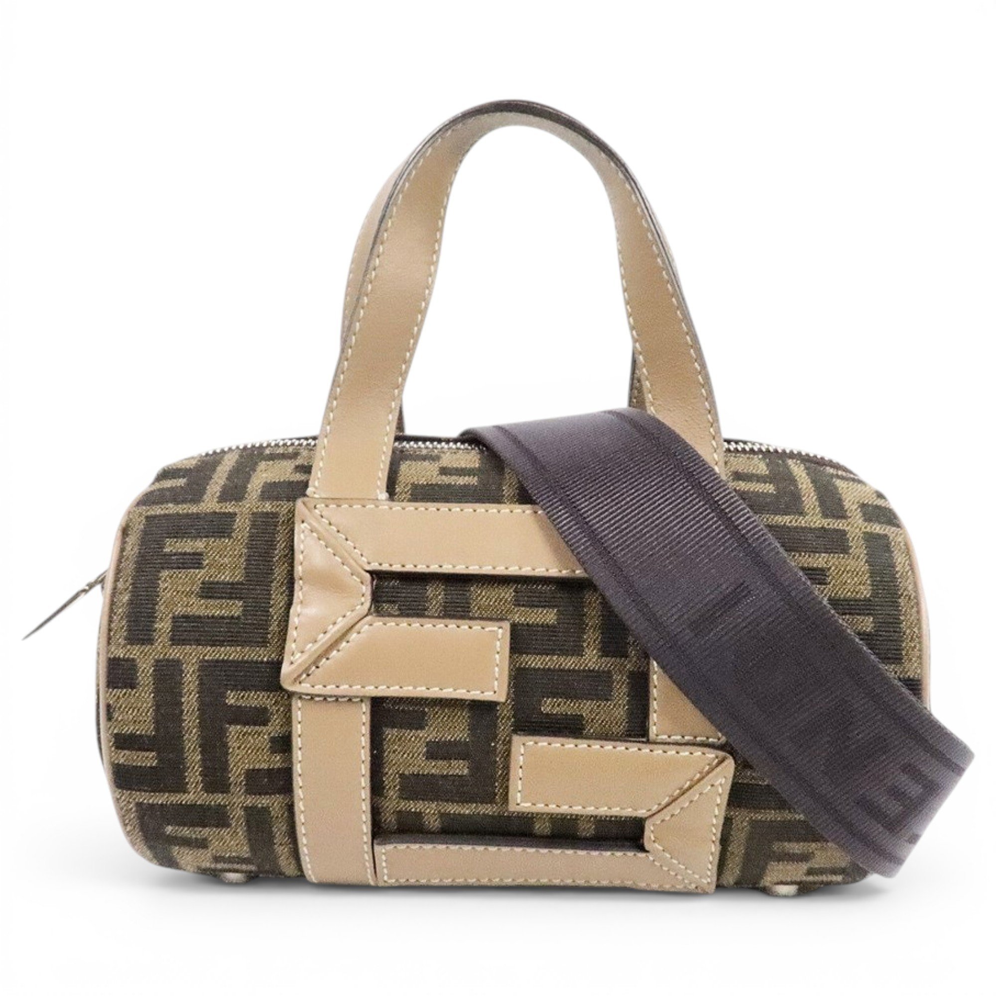 Forever Bauletto leather bowling bag