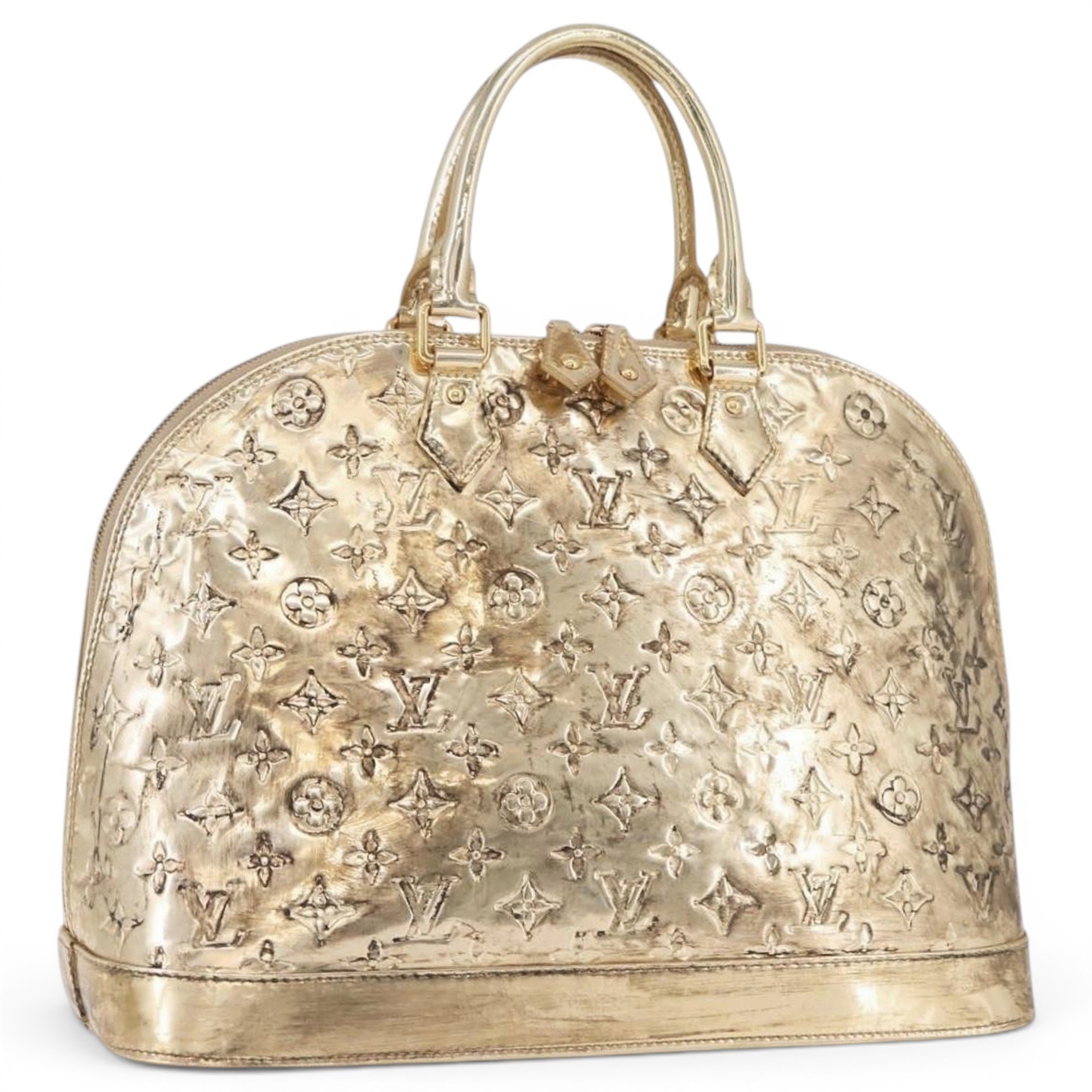 Alma leather handbag