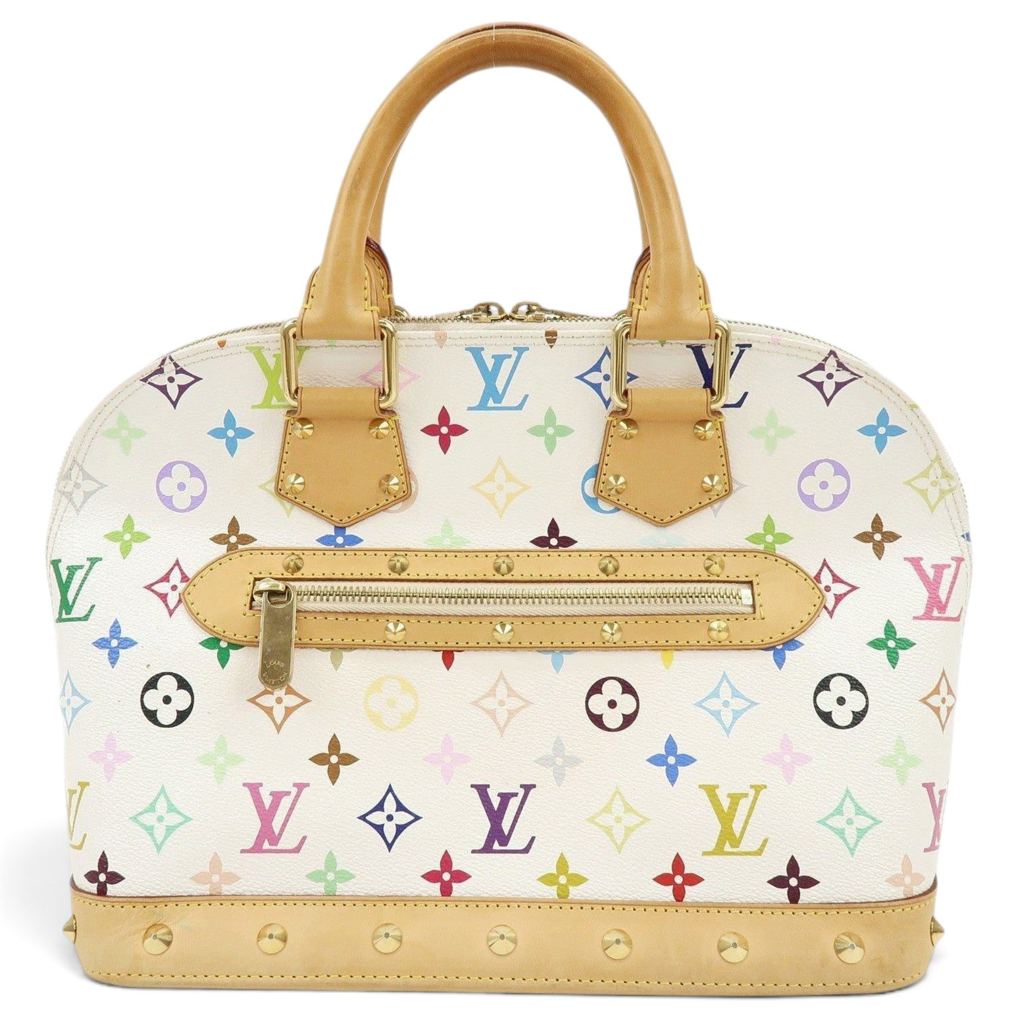 Alma leather handbag