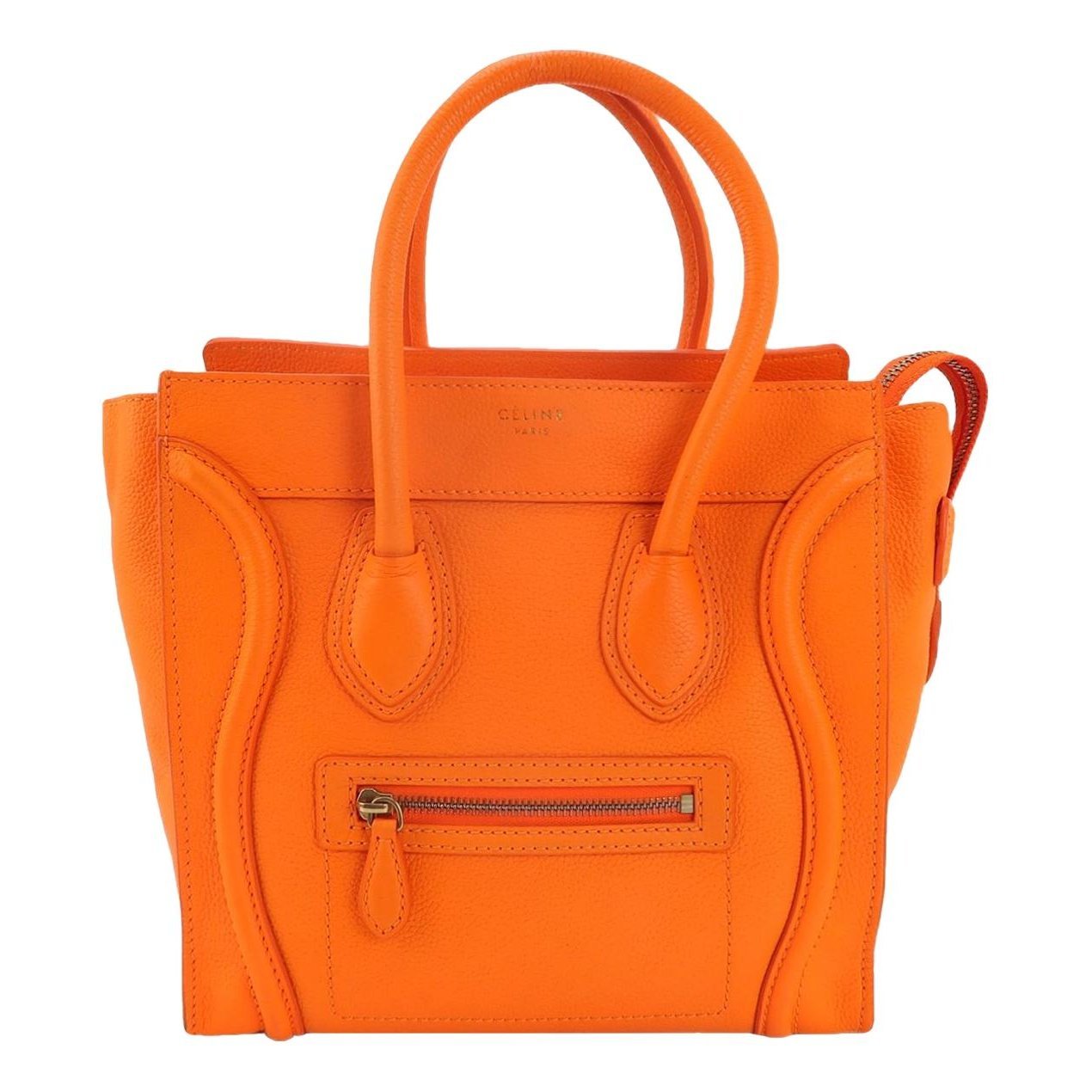 Luggage leather handbag