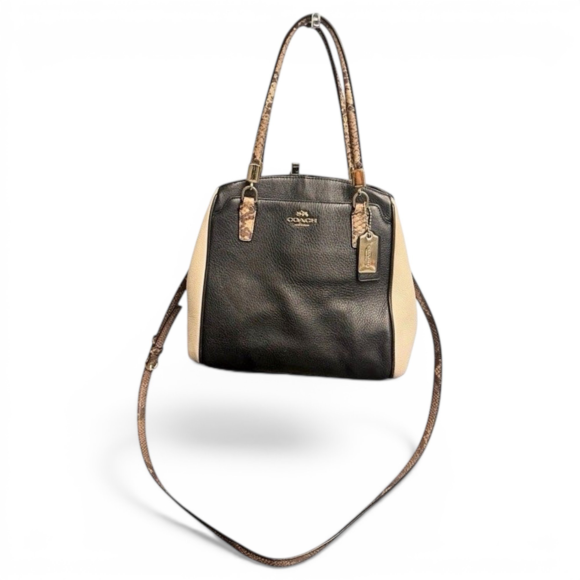 Leather satchel
