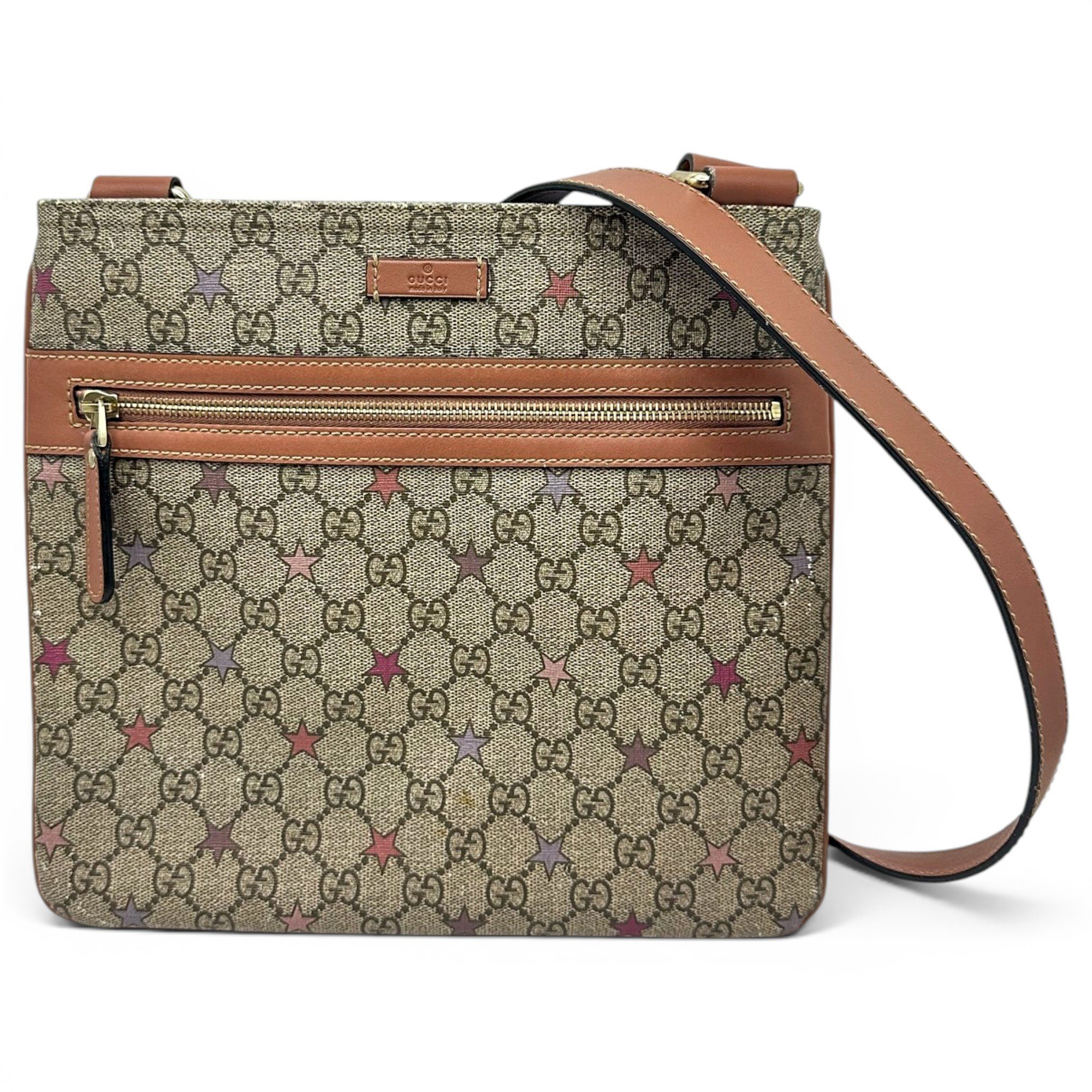 Leather crossbody bag