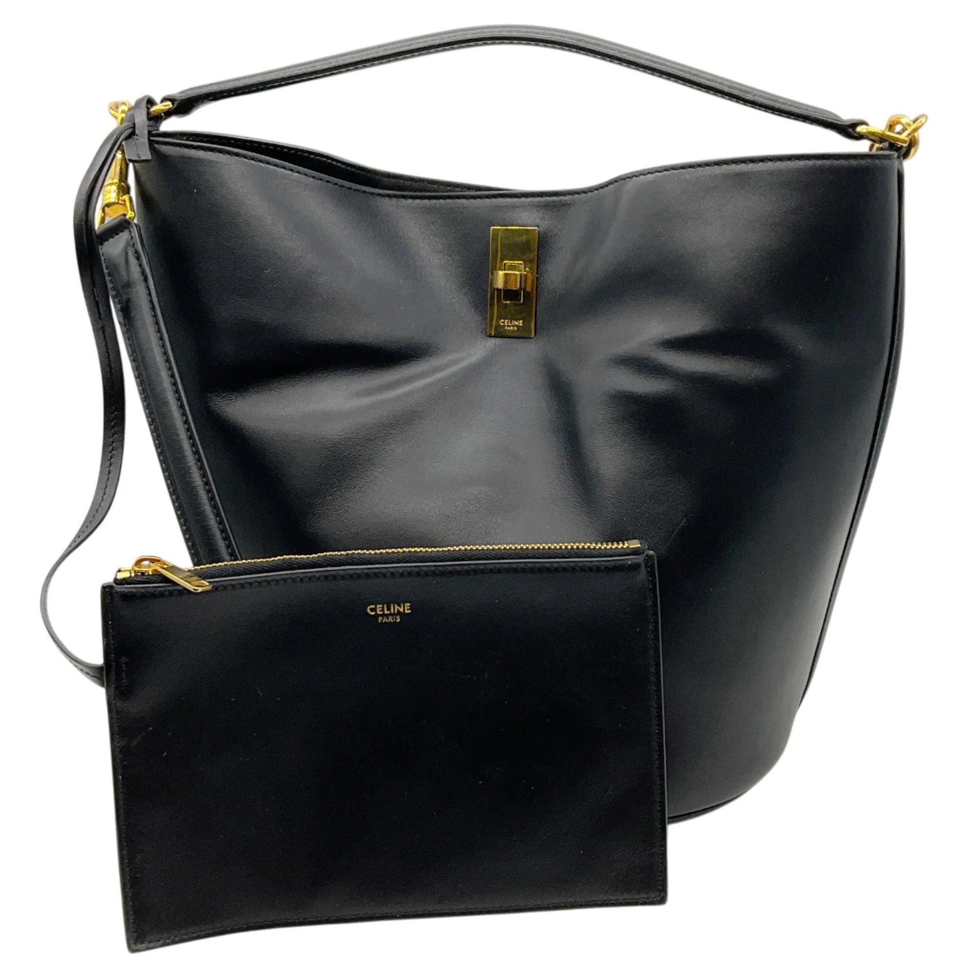 Leather handbag