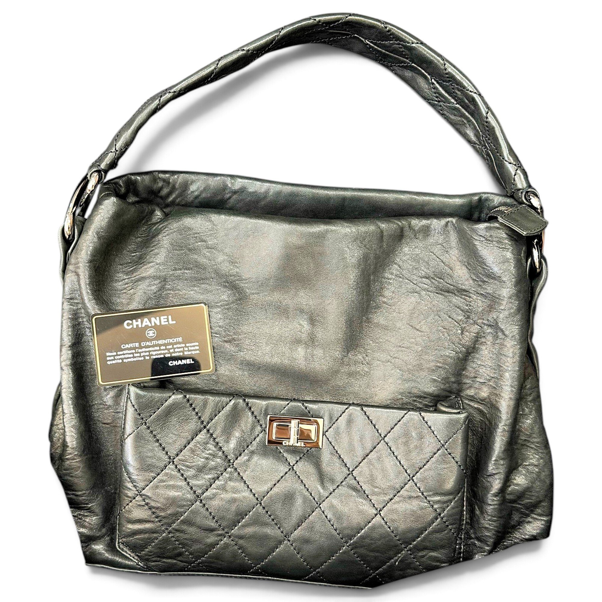2.55 leather handbag