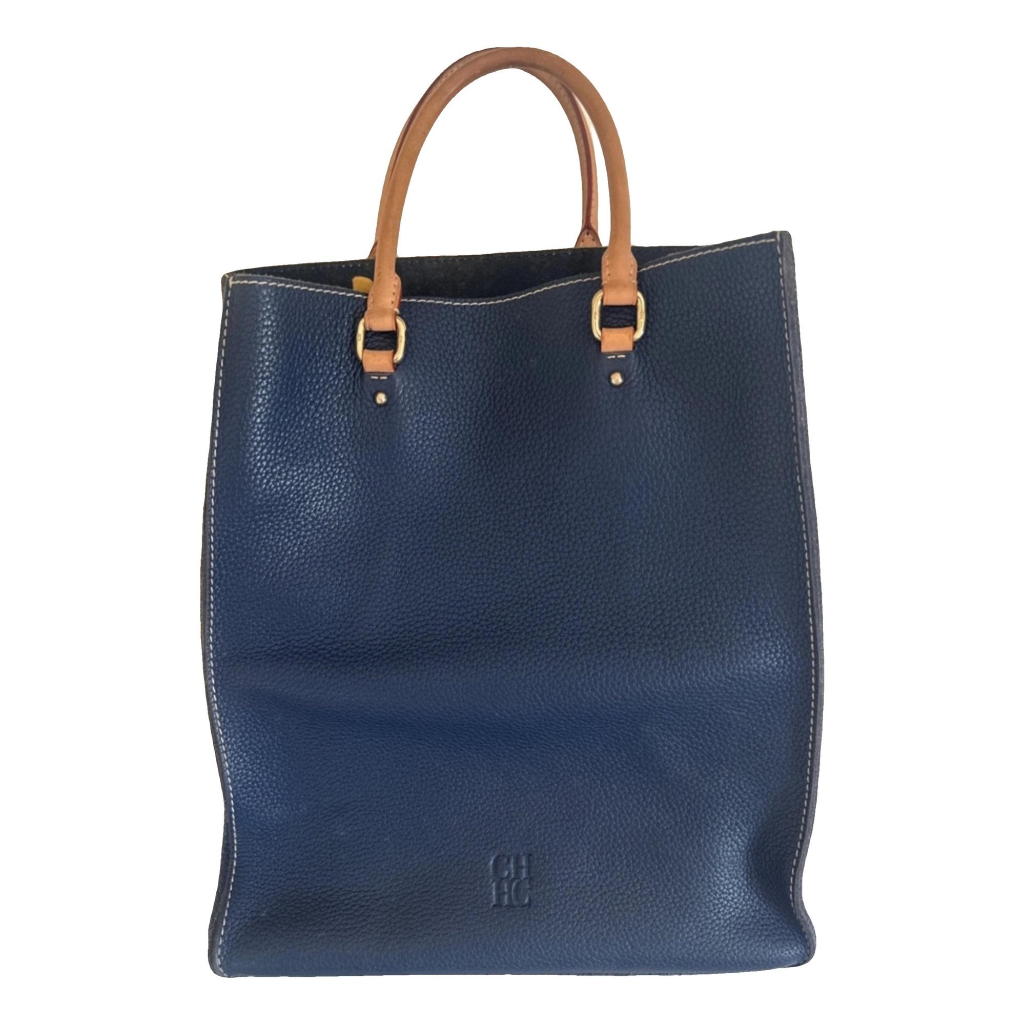 Leather tote
