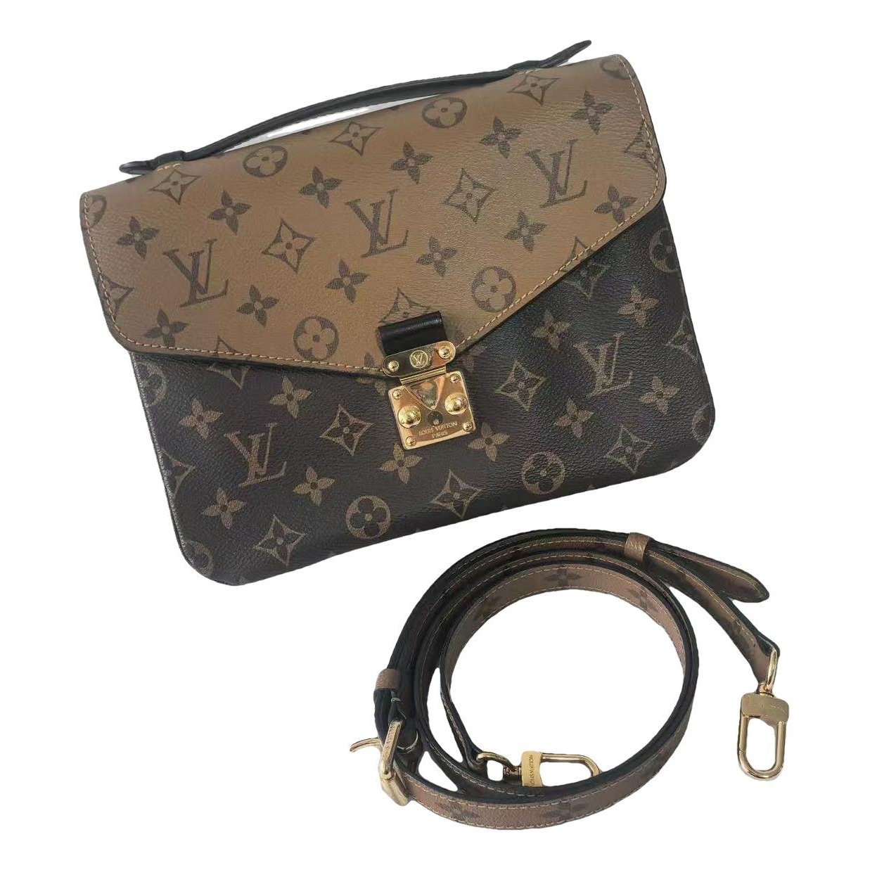 Metis leather handbag