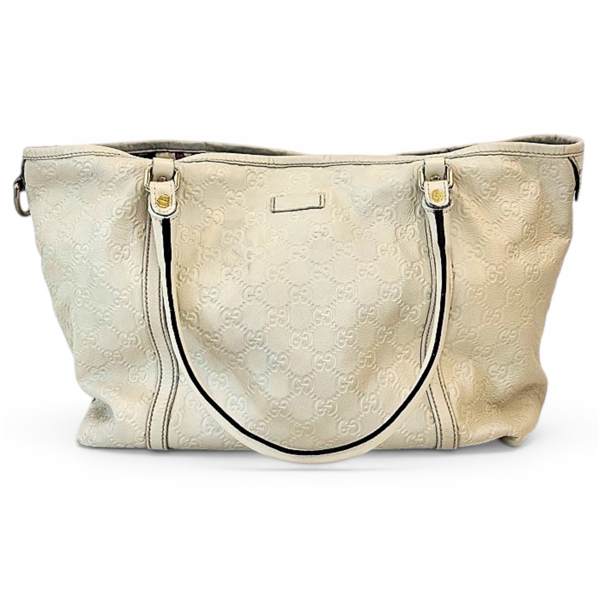 Leather tote