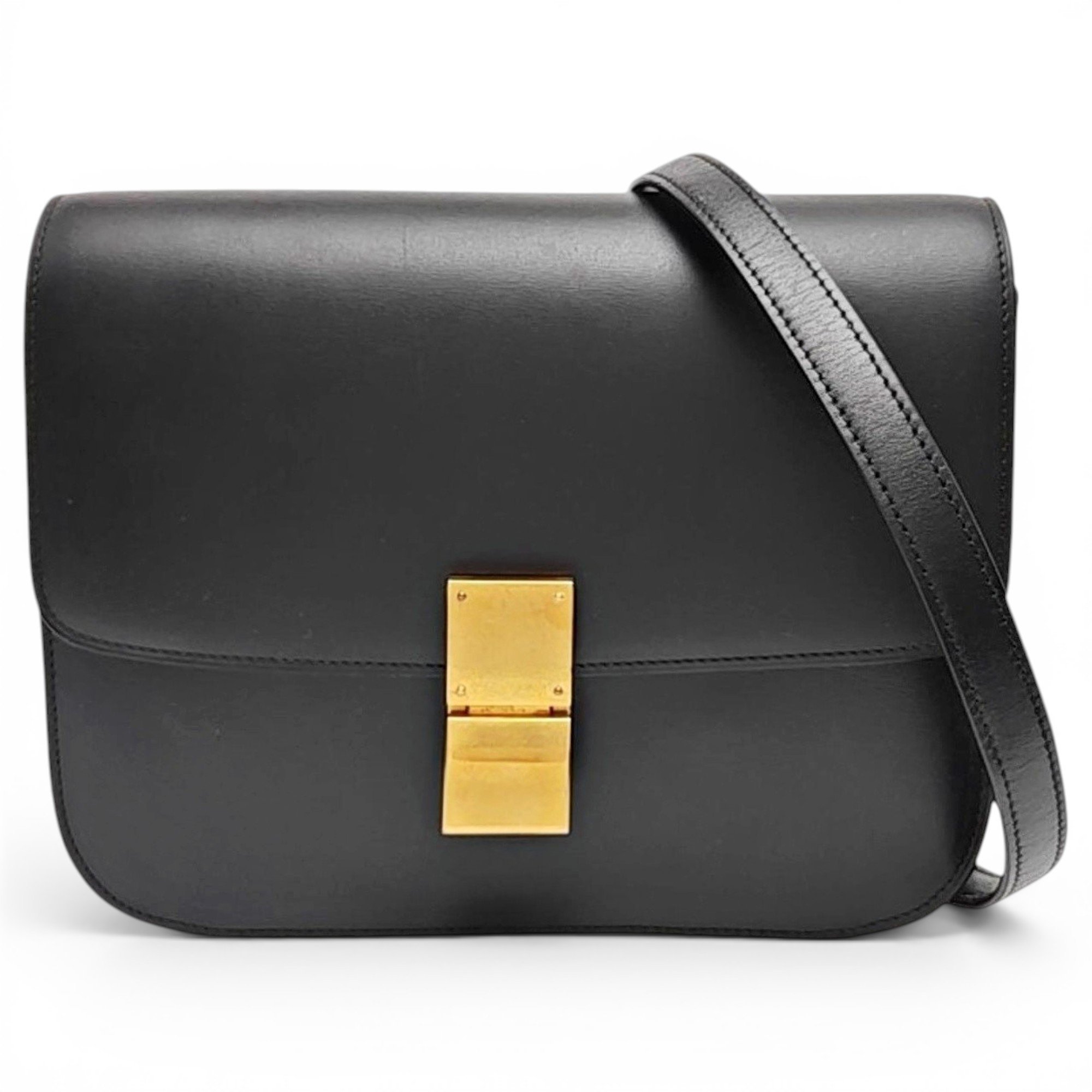 Leather handbag