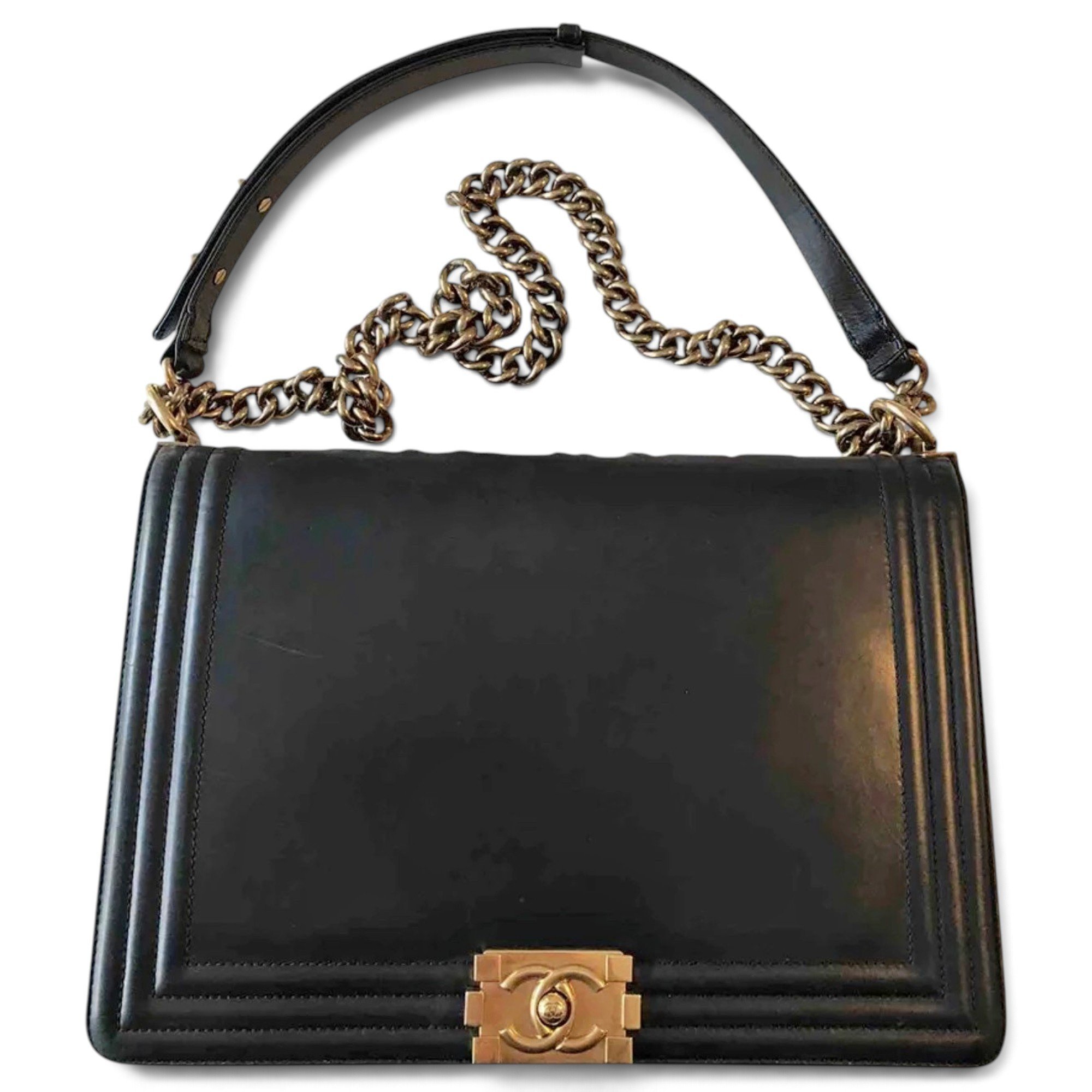 Boy leather handbag