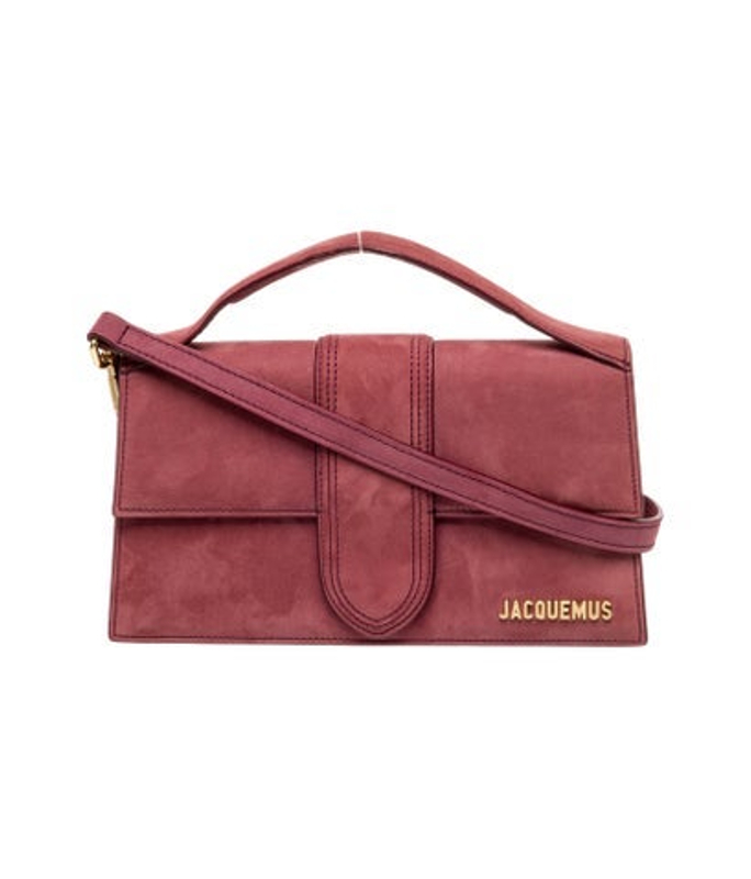 Jacquemus Suede Top Handle Bag