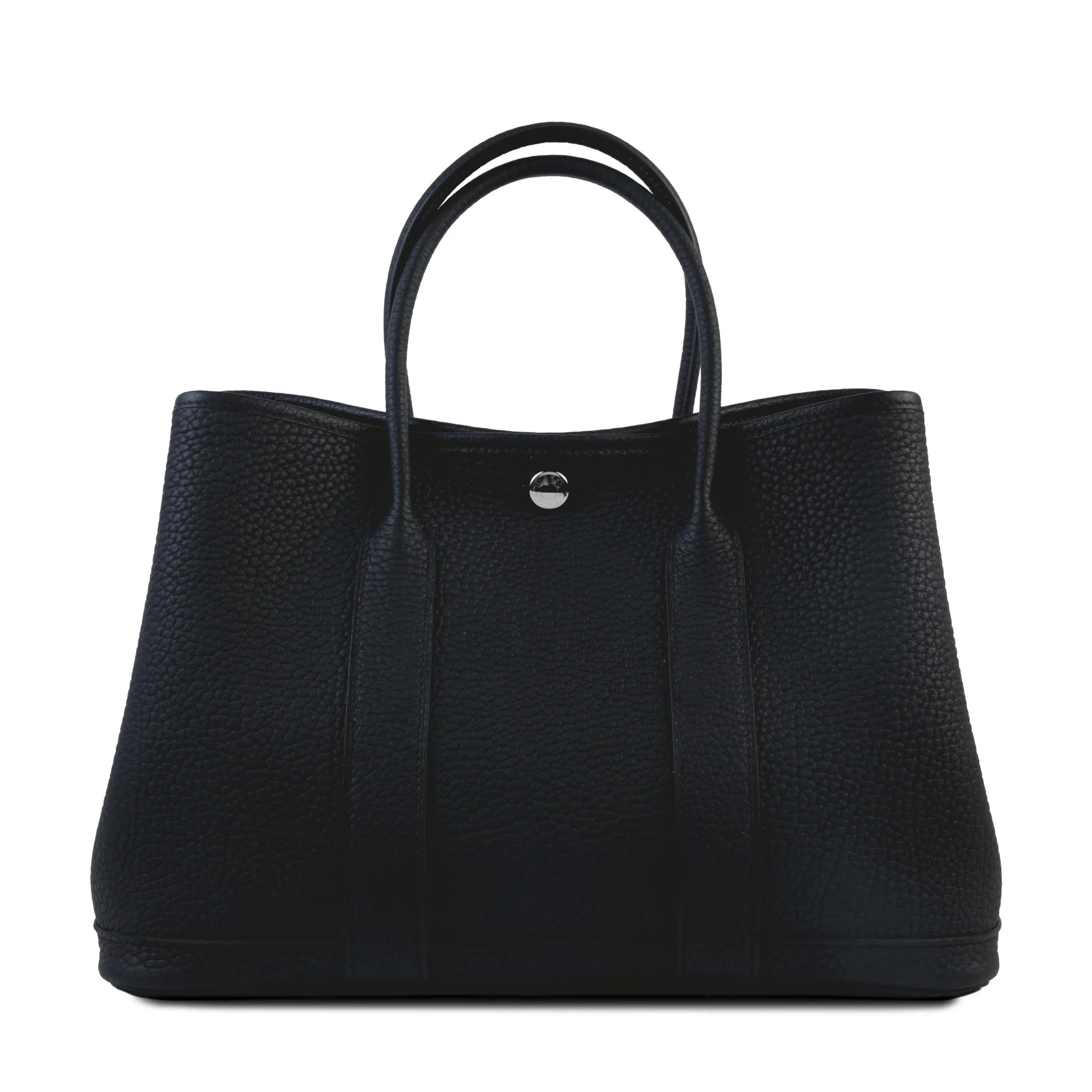 Unused ( Rank NS ) HERMÈS Garden Party TPM Noir (89) Negonda Palladium hardware W (2024)