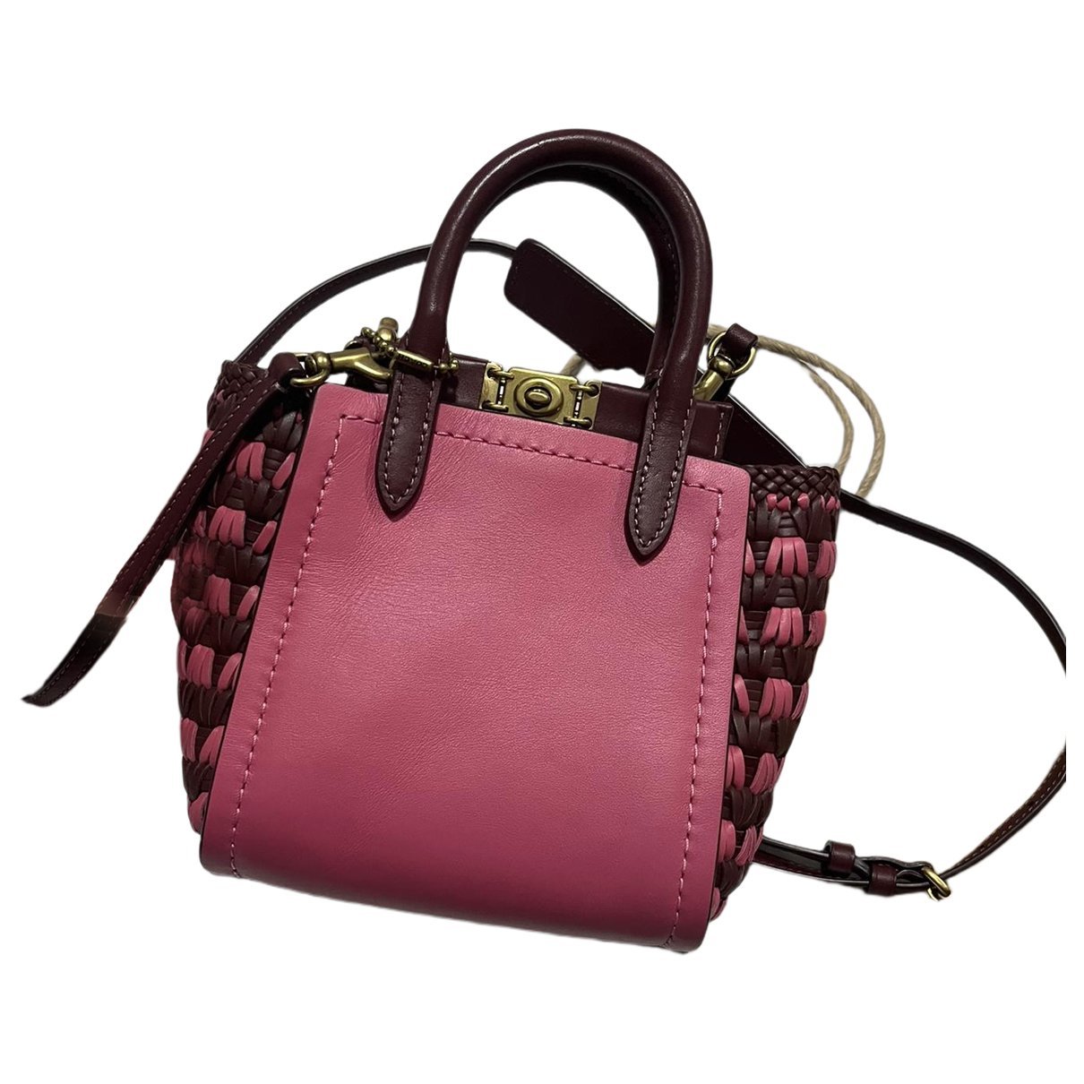 Leather crossbody bag