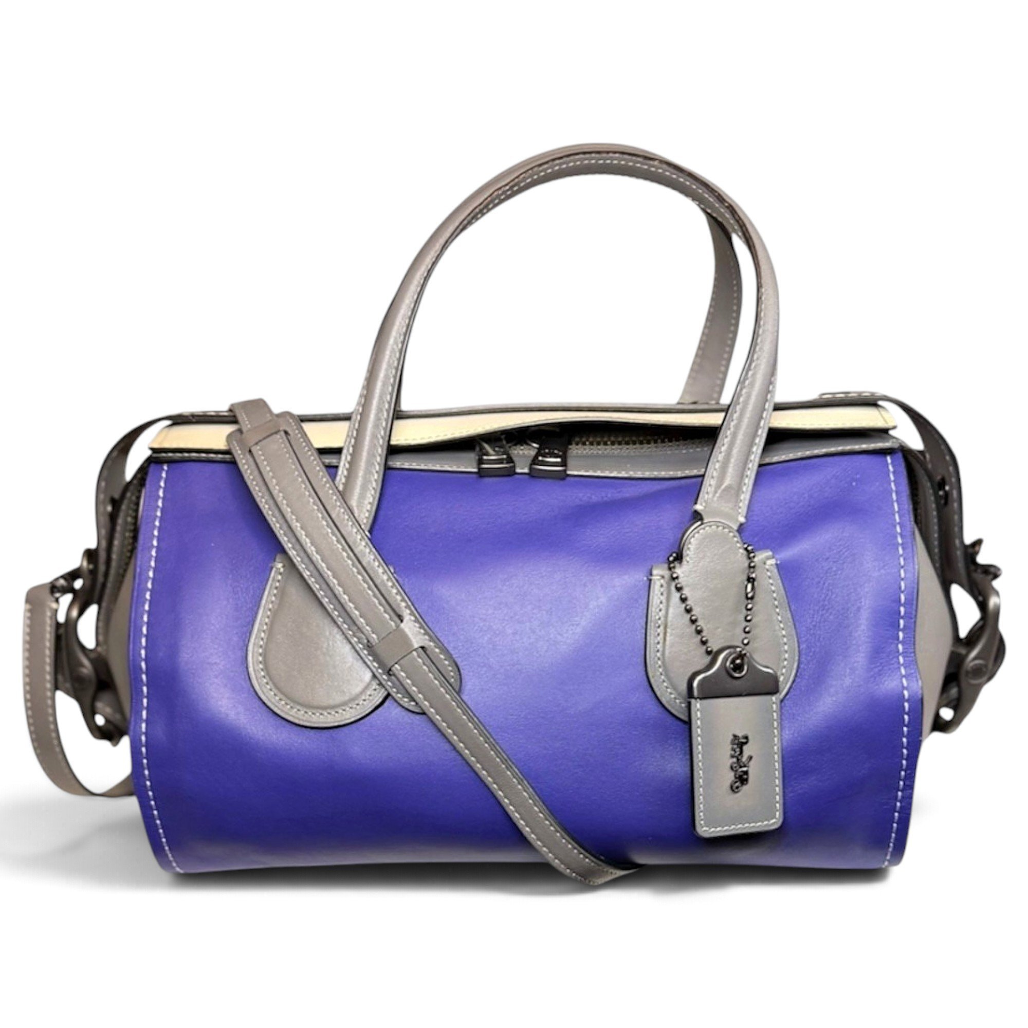 Leather satchel