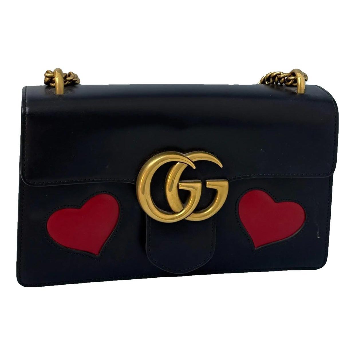 GG Marmont Chain Flap leather handbag