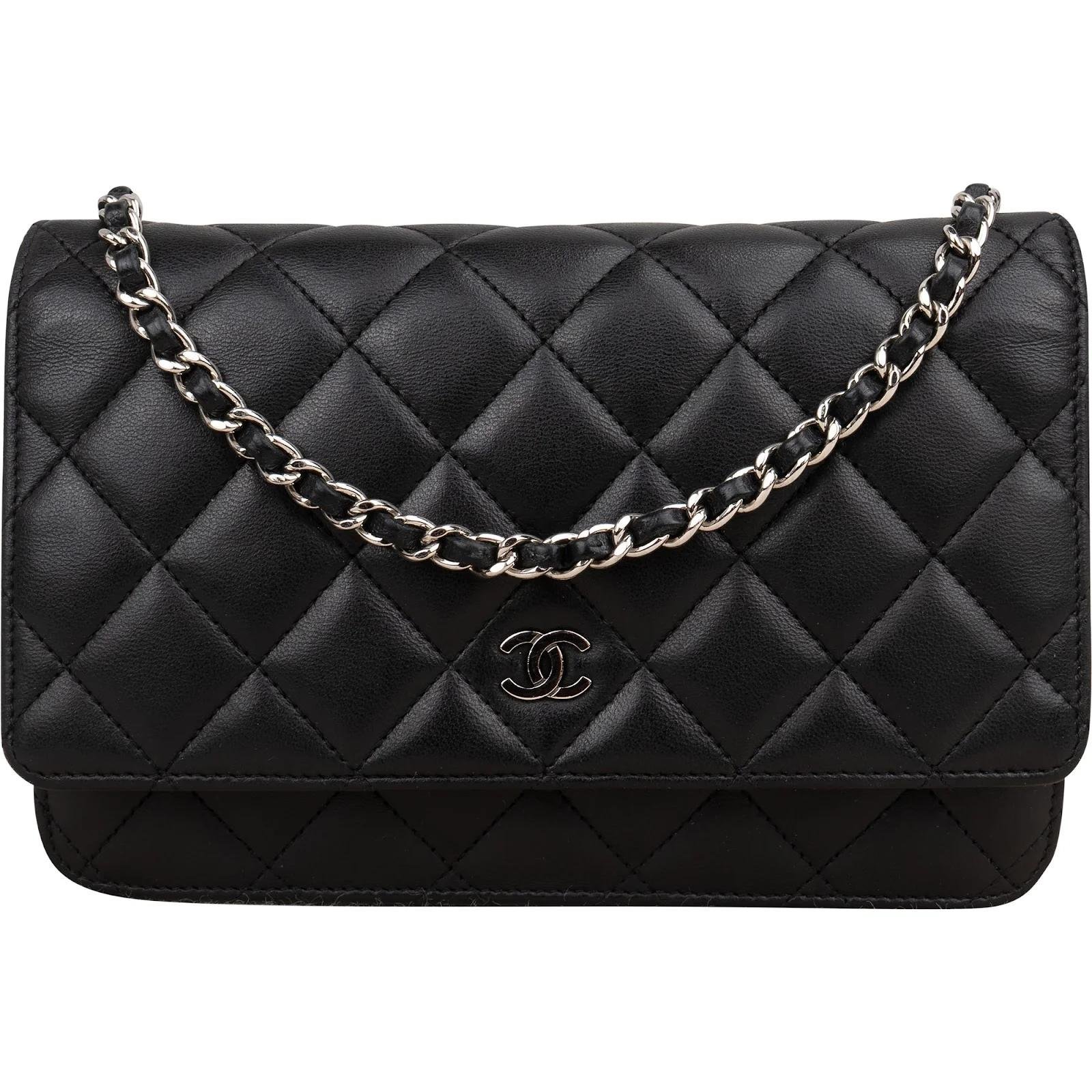 Wallet On Chain Timeless/Classique leather crossbody bag