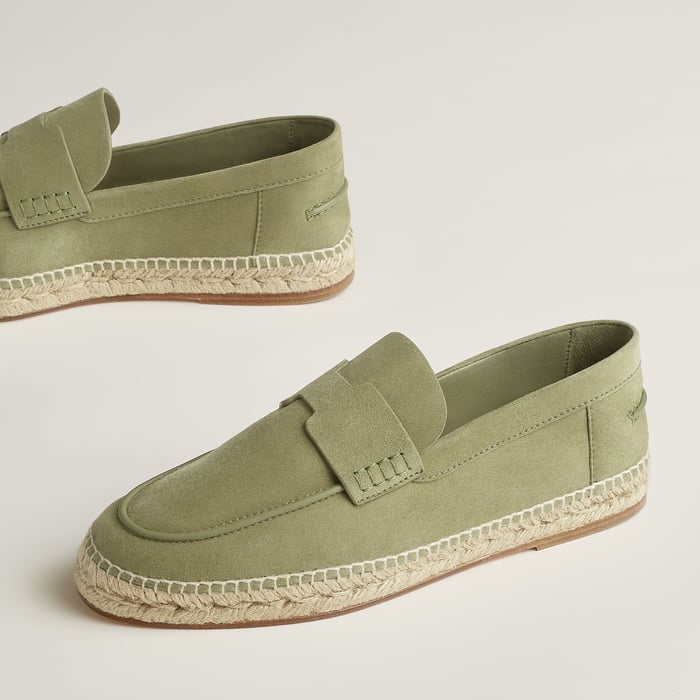 Vert Celadon Trip Espadrille