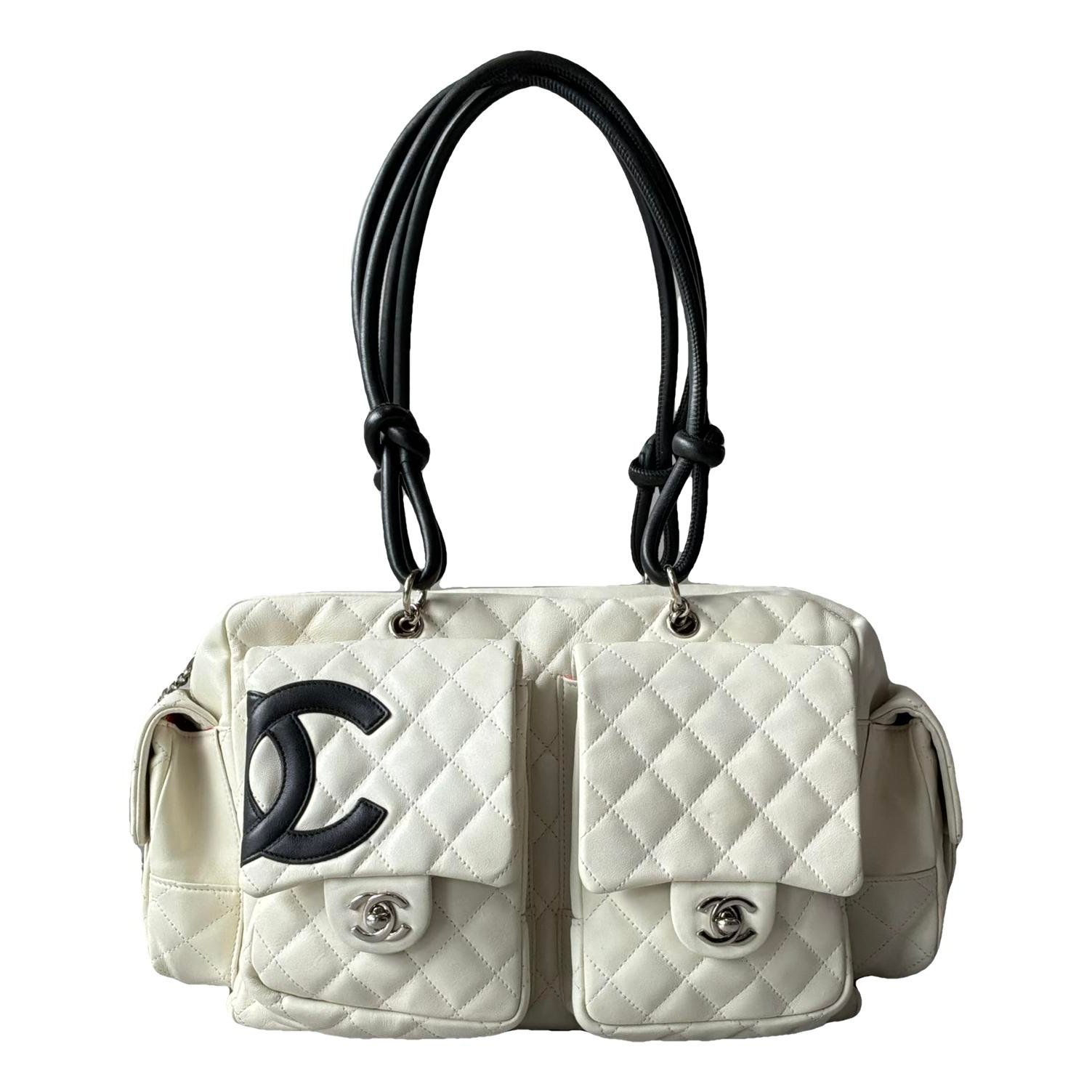 Cambon Reporter leather handbag