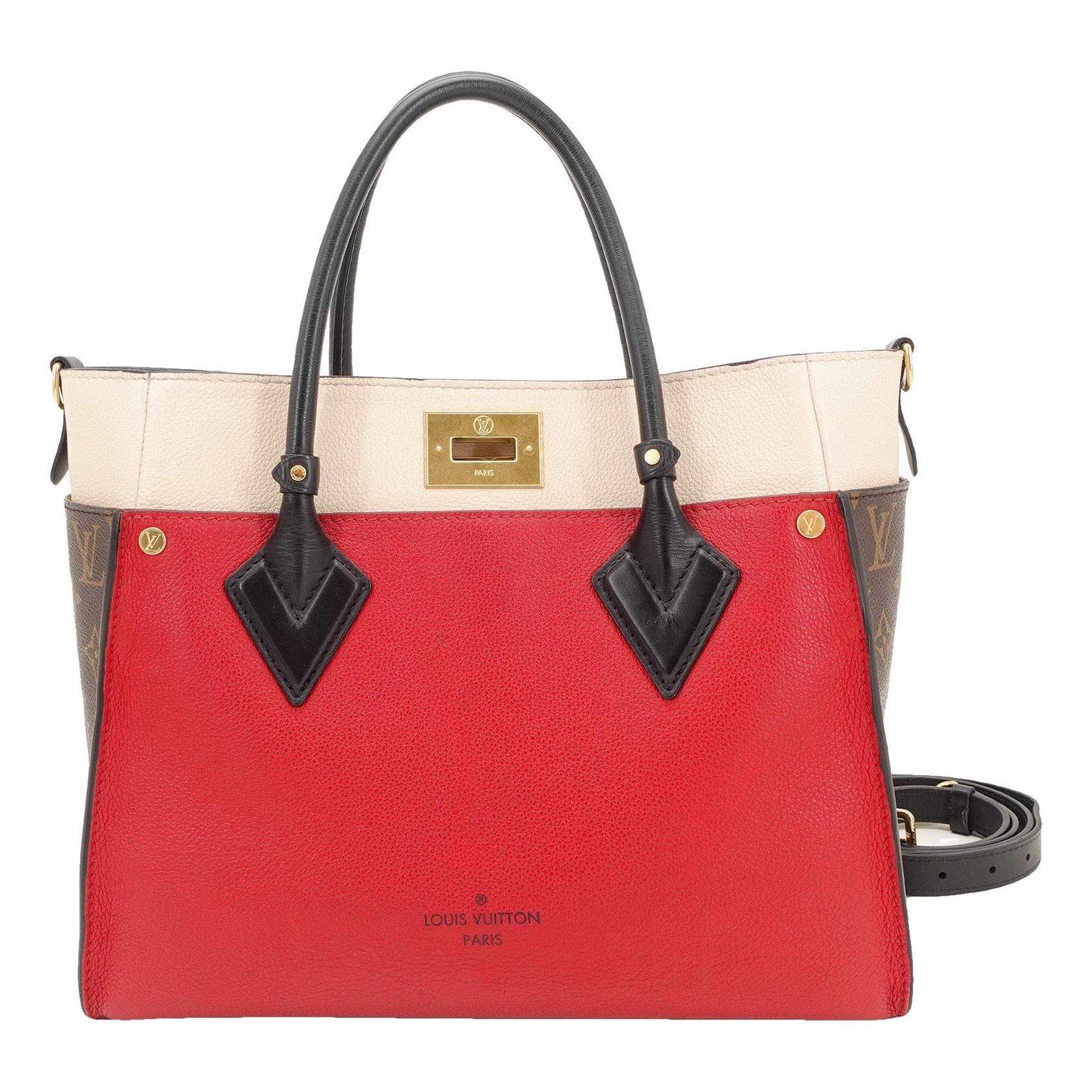 On My Side leather handbag