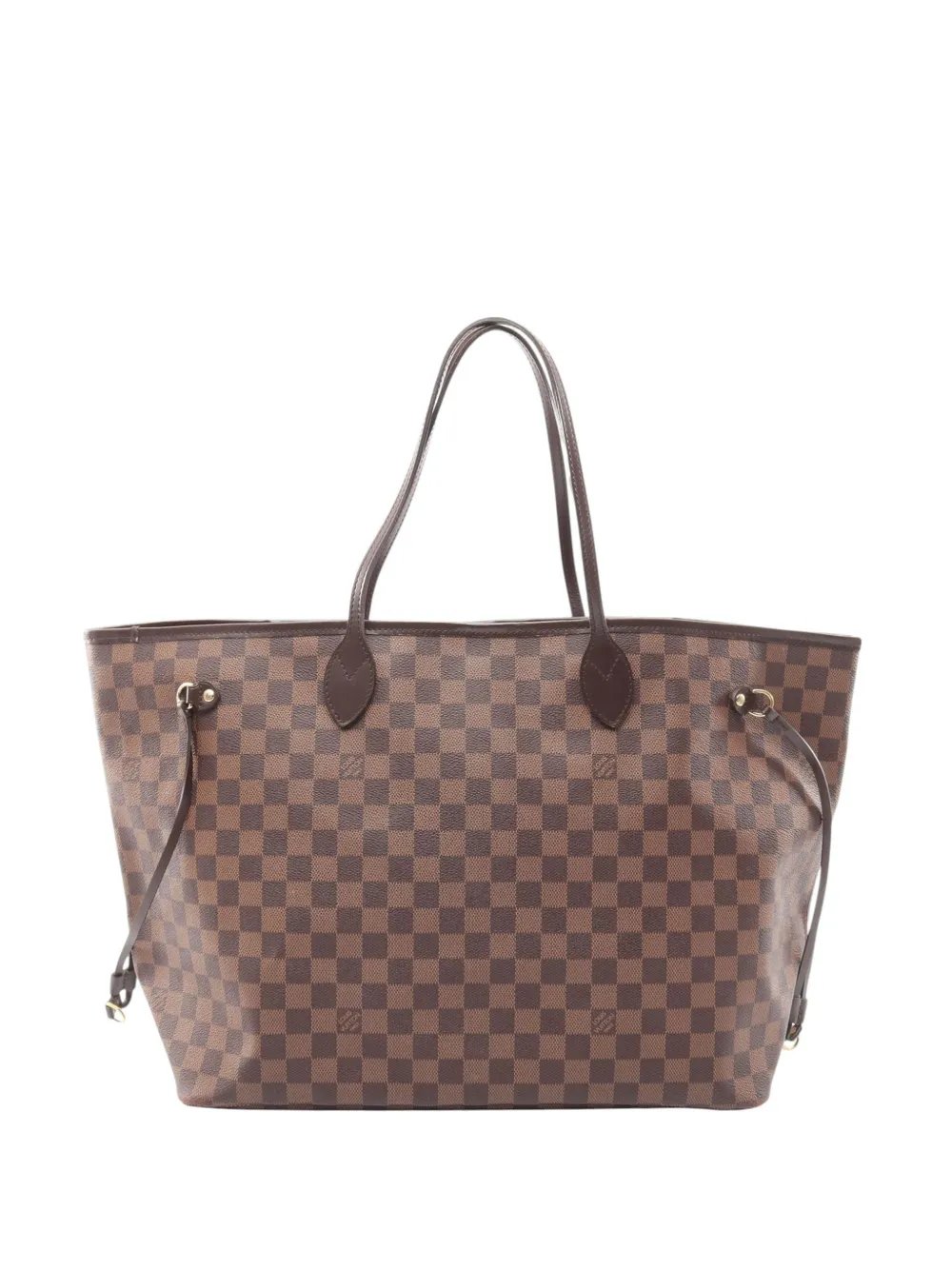 2012 Damier Ebene Neverfull GM tote bag