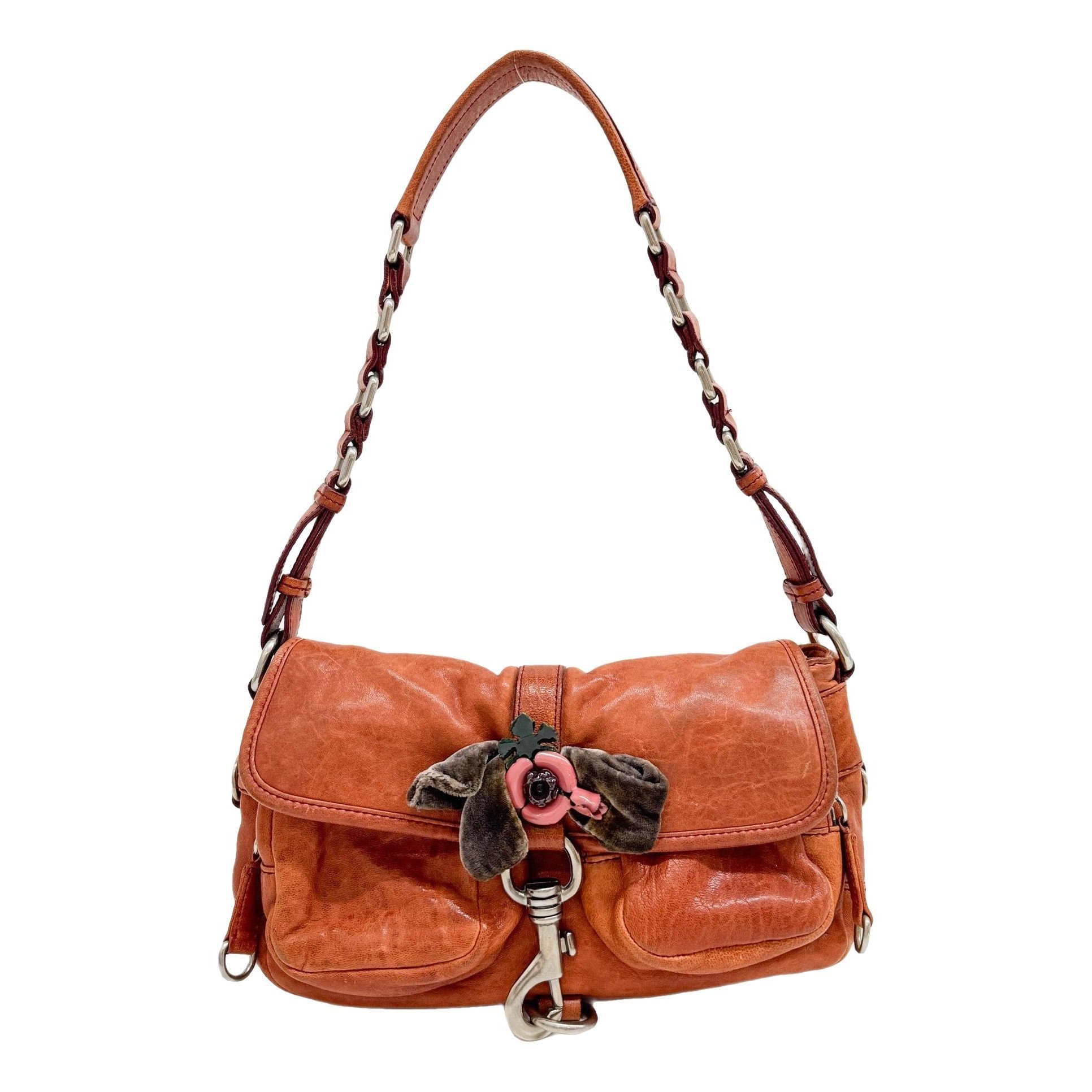 Leather handbag