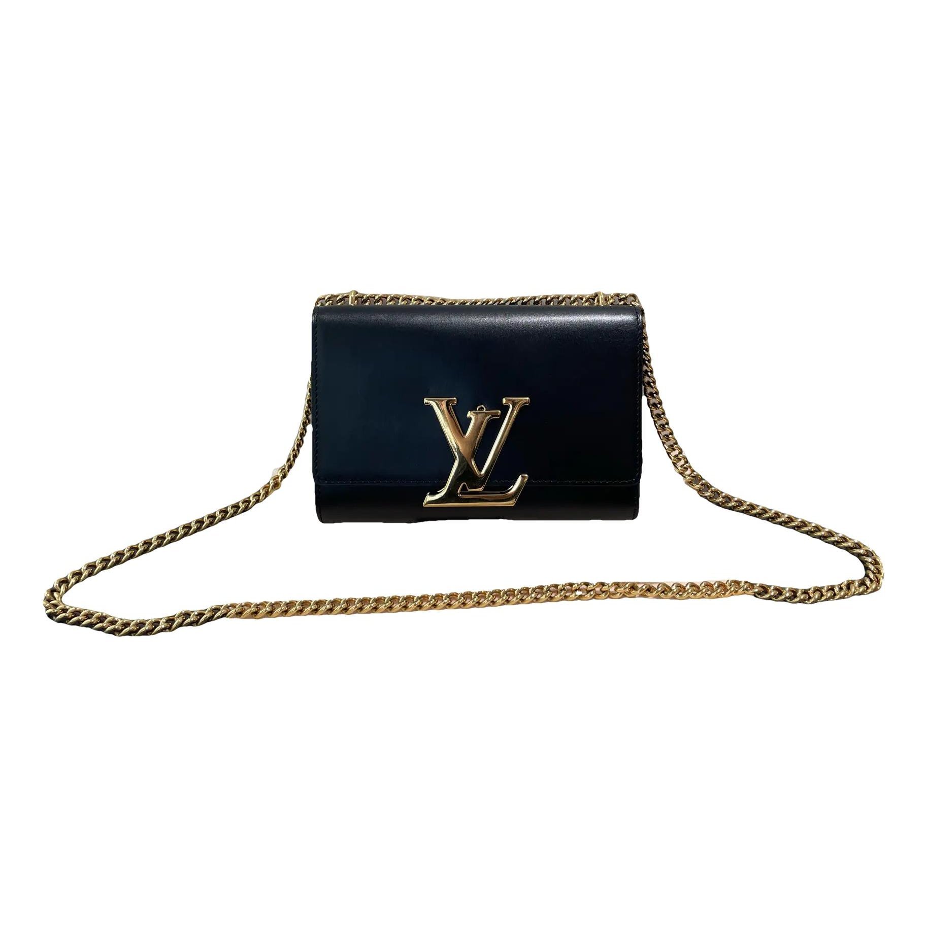 Louise leather crossbody bag