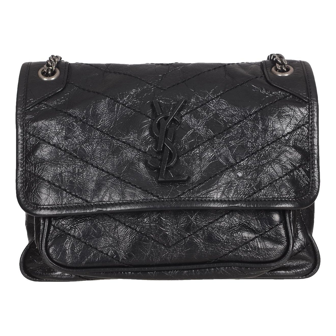 Niki leather crossbody bag