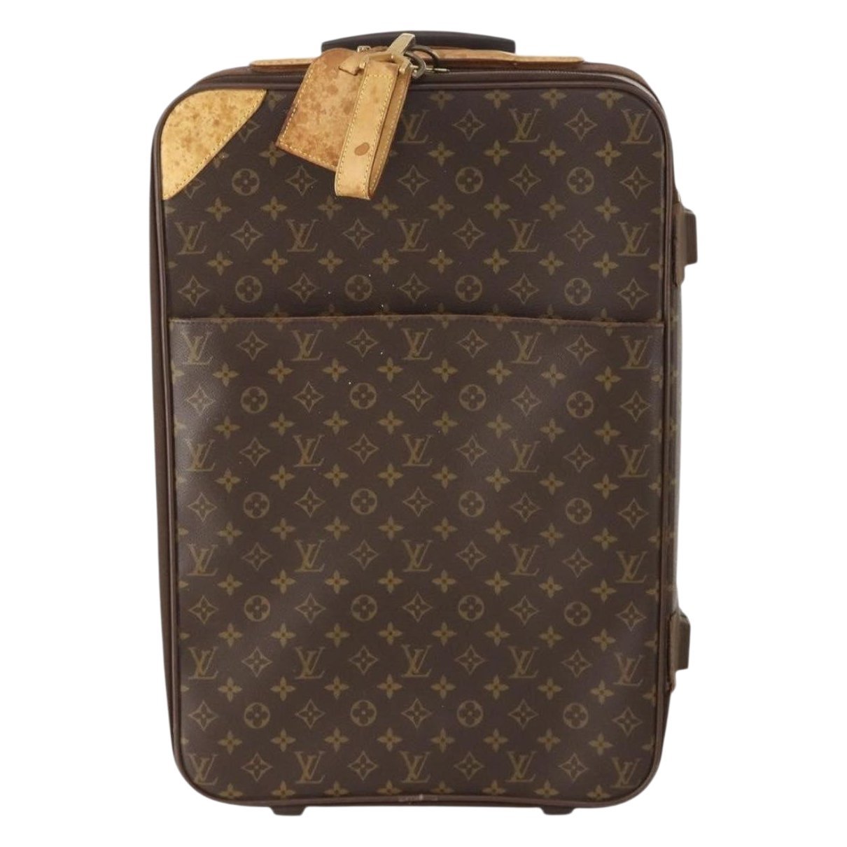 Leather travel bag